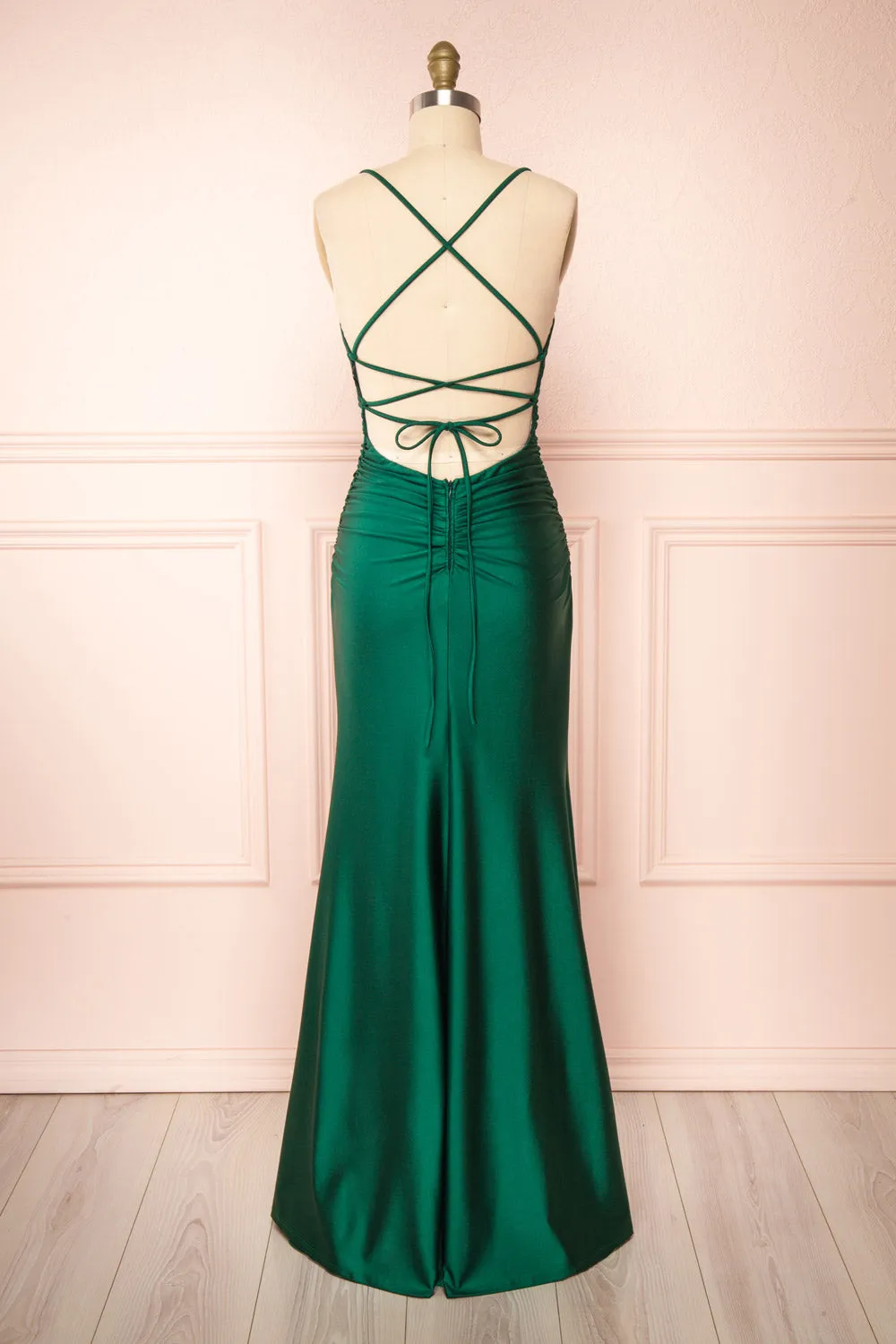 Sonia Green | Mermaid Maxi Dress with Slit sold by Boutique 1861 product image thumbnail 2