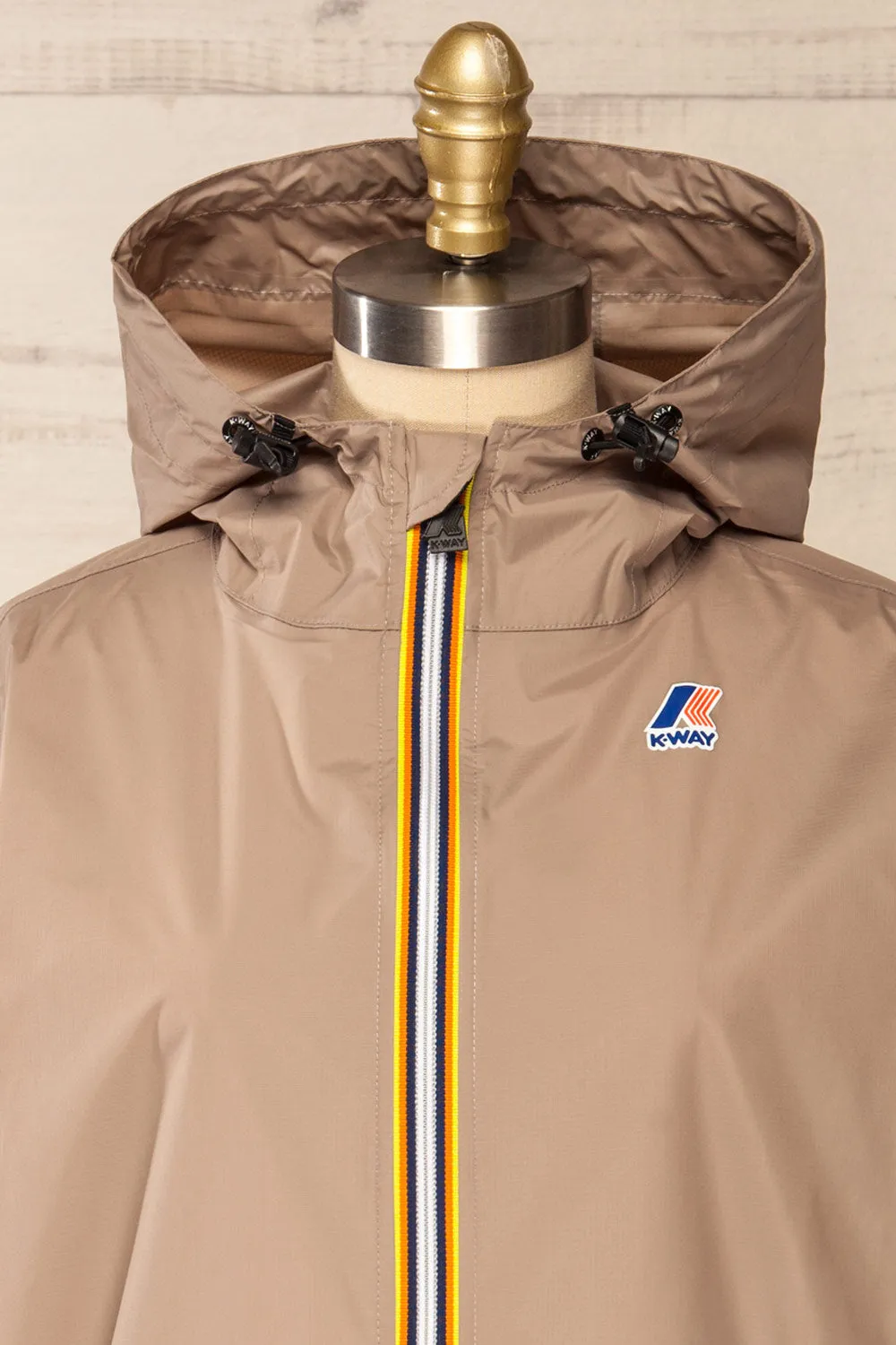 Zamora Taupe | Packable Rain Jacket sold by Boutique 1861 product image thumbnail 4