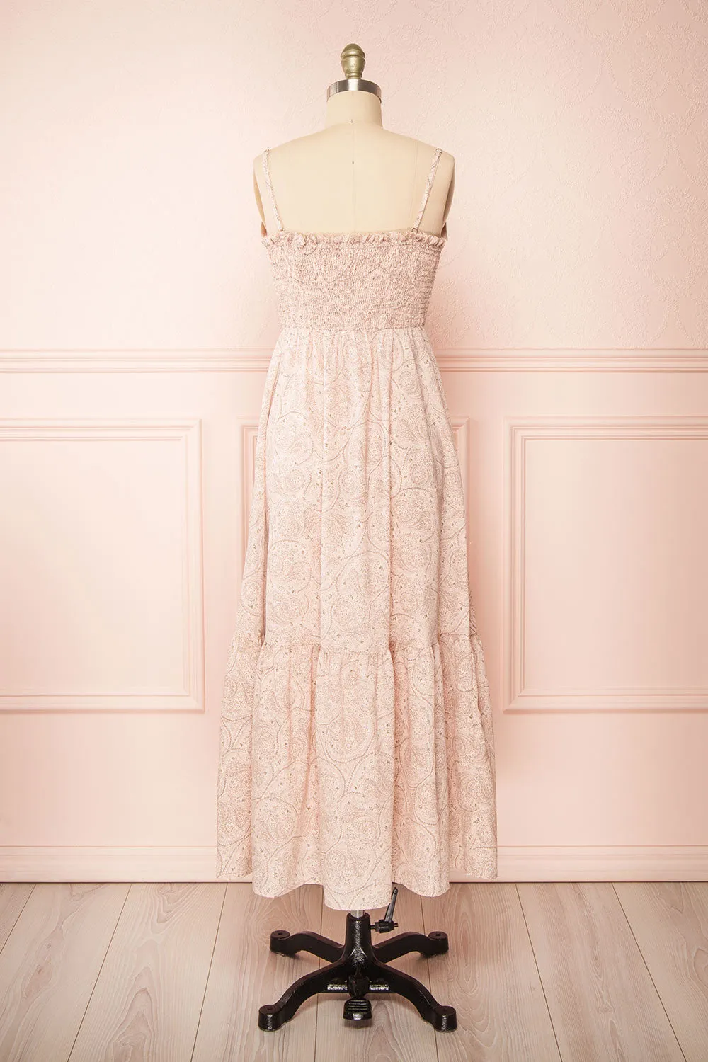 Ting | Pink Paisley Maxi Dress sold by Boutique 1861 product image thumbnail 5