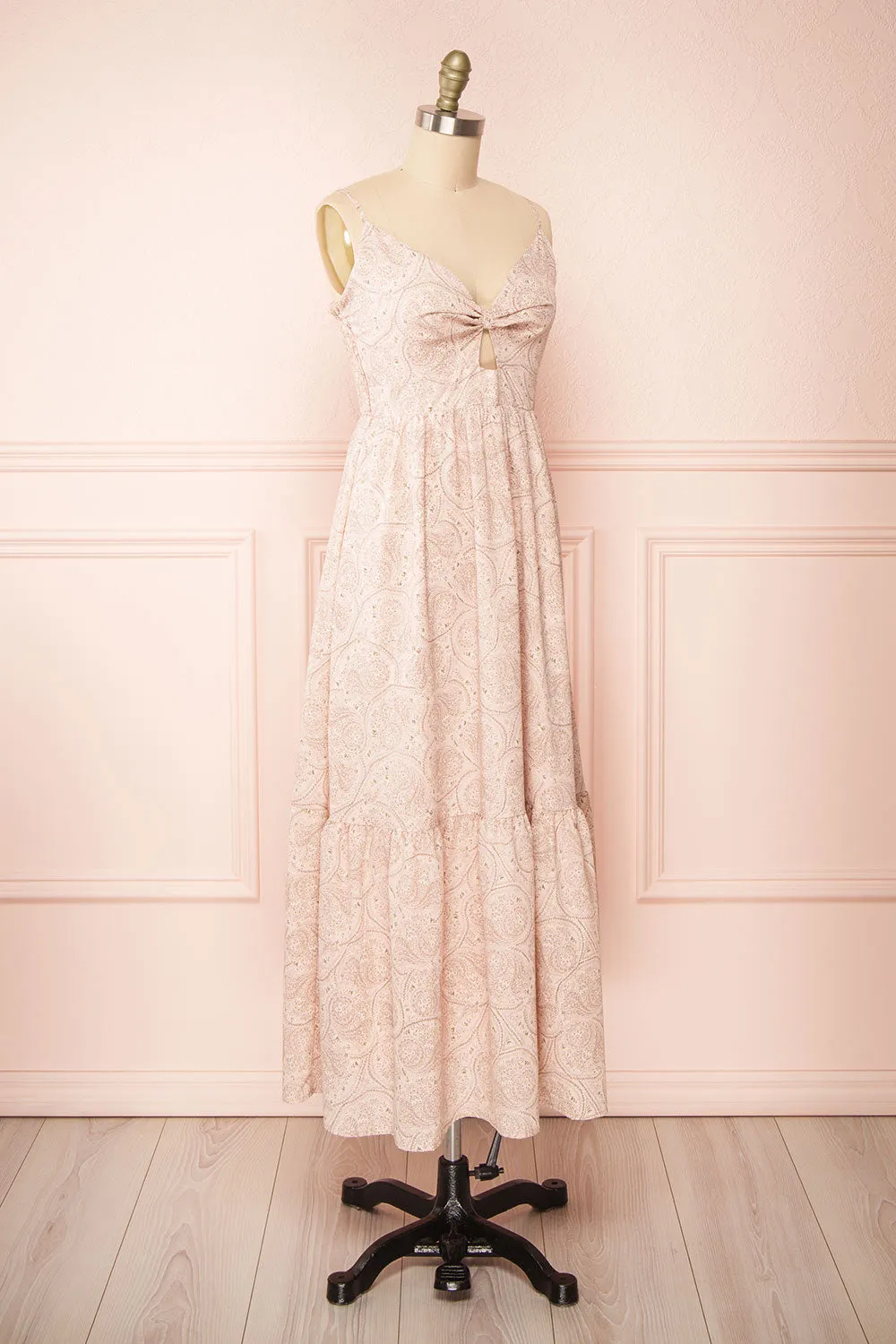 Ting | Pink Paisley Maxi Dress sold by Boutique 1861 product image thumbnail 3