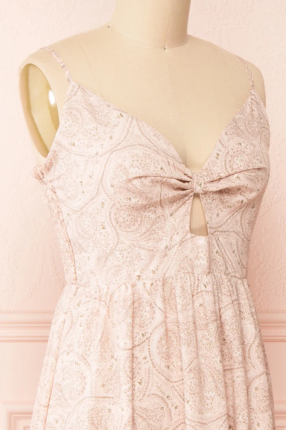Ting | Pink Paisley Maxi Dress sold by Boutique 1861 product image thumbnail 4