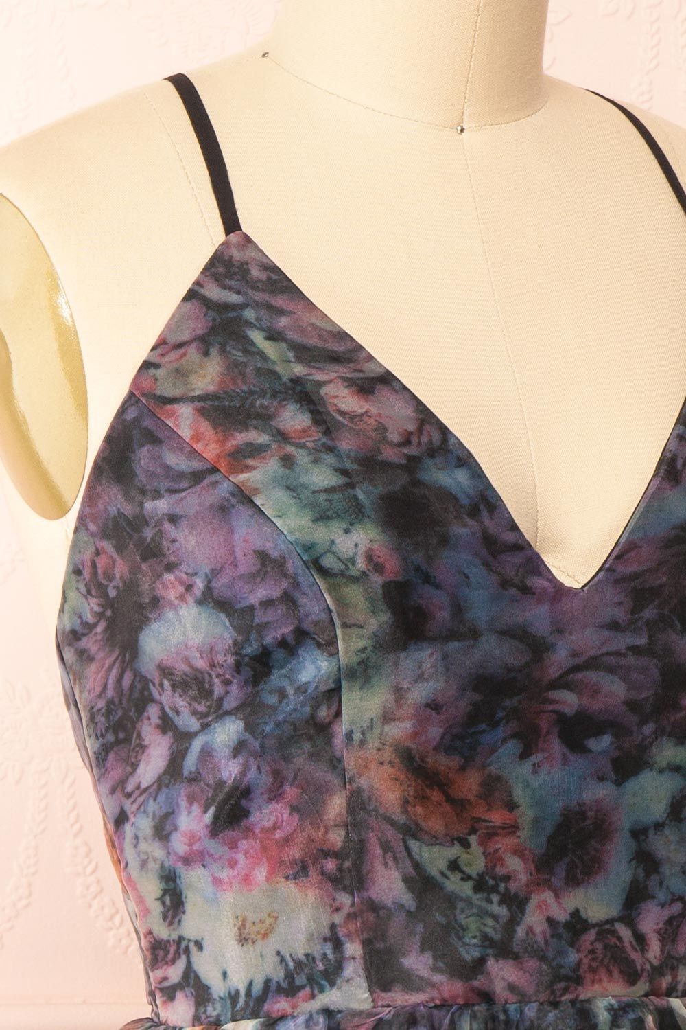 Petronela | Short A-Line Floral Dress sold by Boutique 1861 product image thumbnail 4