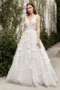 Celine | Floral Backless Bridal Gown sold by Boutique 1861