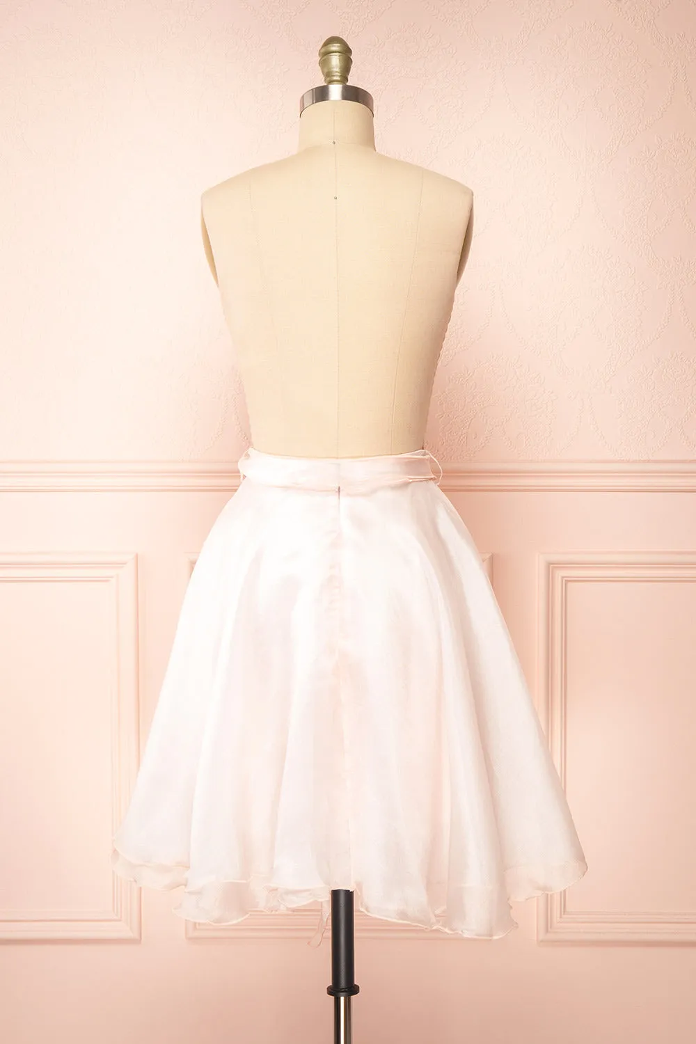Pearla | Short Pink Skirt w/ Flounce Belt sold by Boutique 1861 product image thumbnail 5