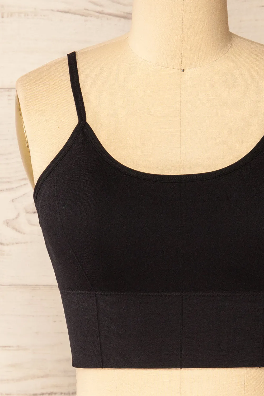 Dezra Black | Textured Bralette sold by Boutique 1861 product image thumbnail 5