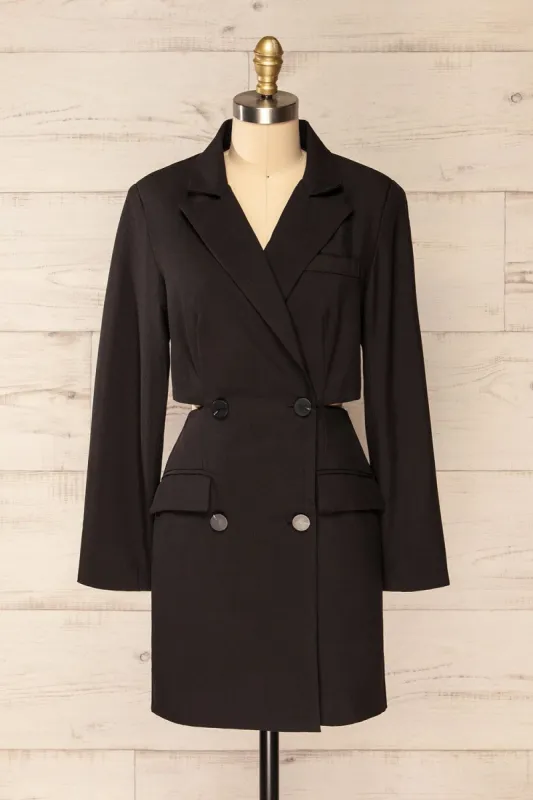 Mujina | Open Back Short Blazer Dress sold by Boutique 1861