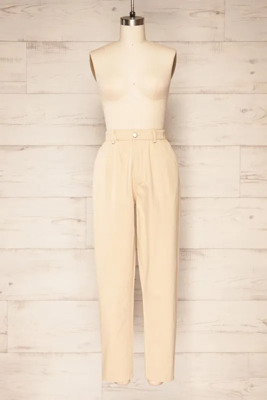 Guarrato | High-Waisted Straight Leg Pants sold by Boutique 1861