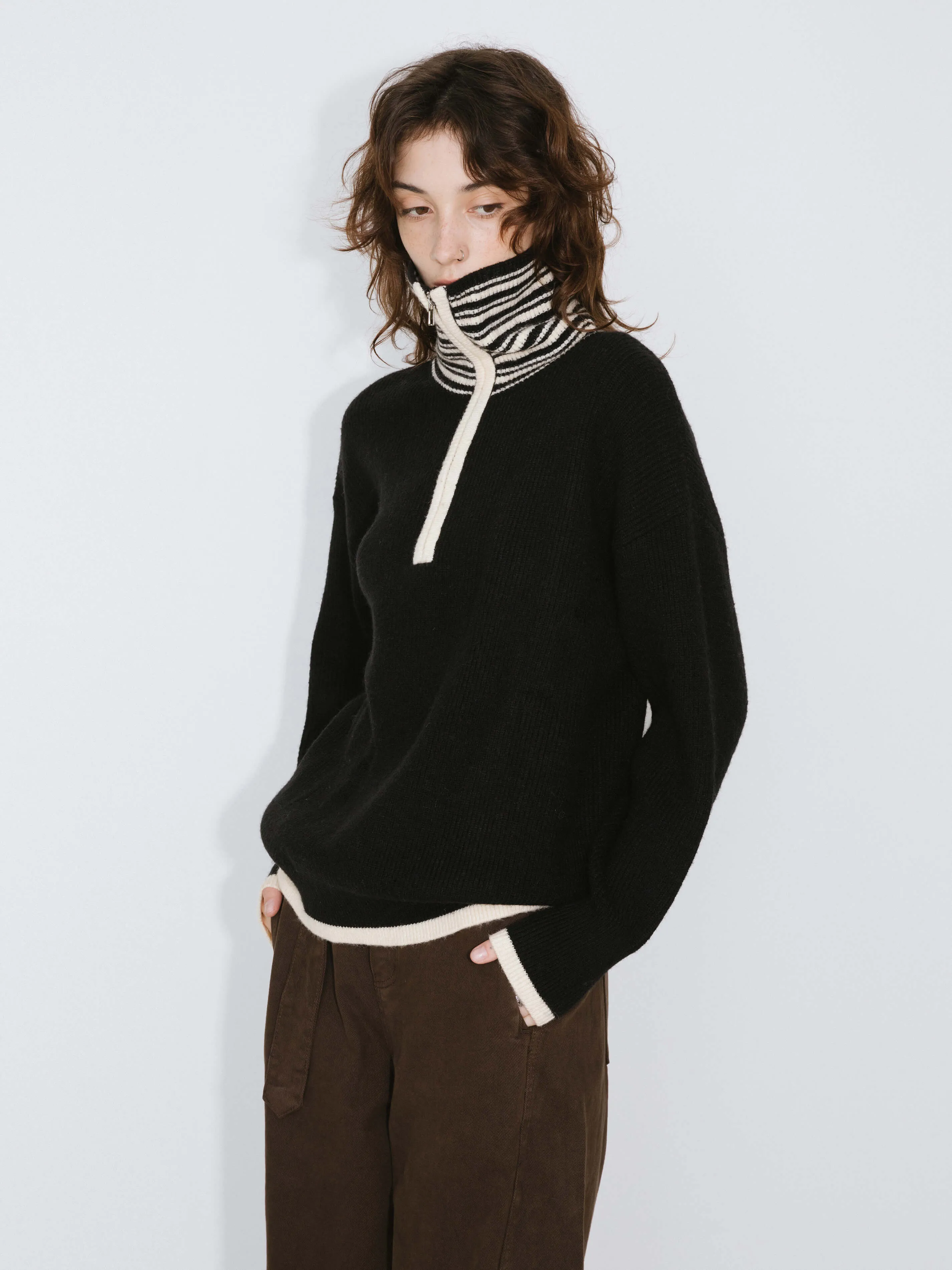 Half-Zip Sweater sold by Cubic product image thumbnail 3
