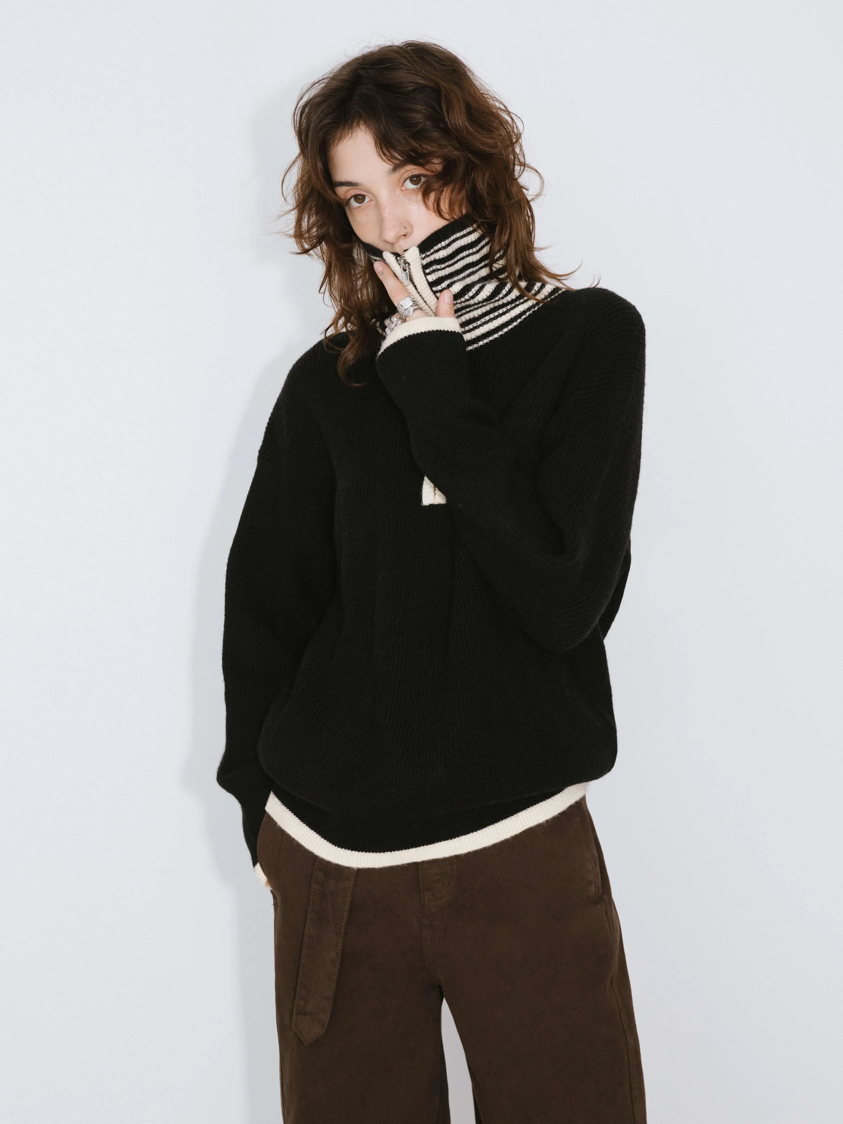 Half-Zip Sweater sold by Cubic product image thumbnail 2