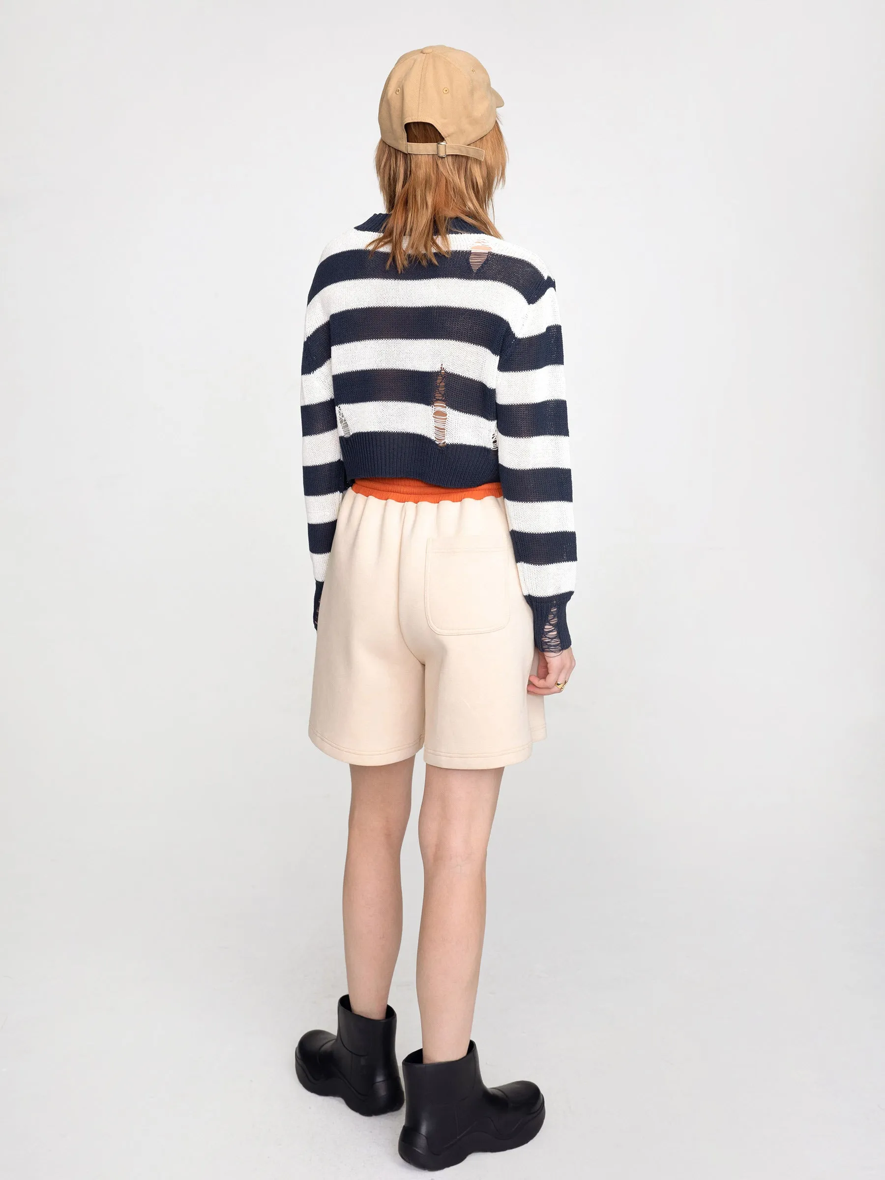 Bi-Colour Sweat Shorts sold by Cubic product image thumbnail 4