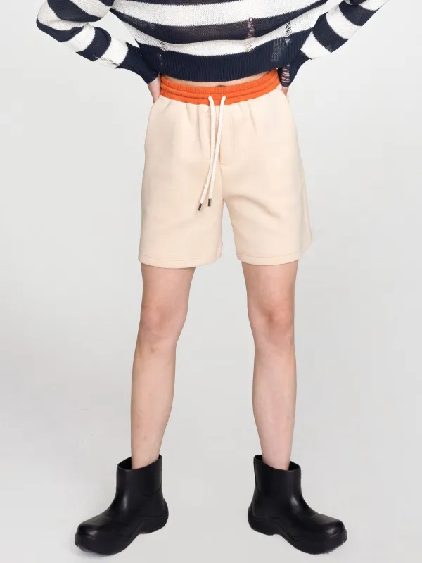 Bi-Colour Sweat Shorts made by Cubic