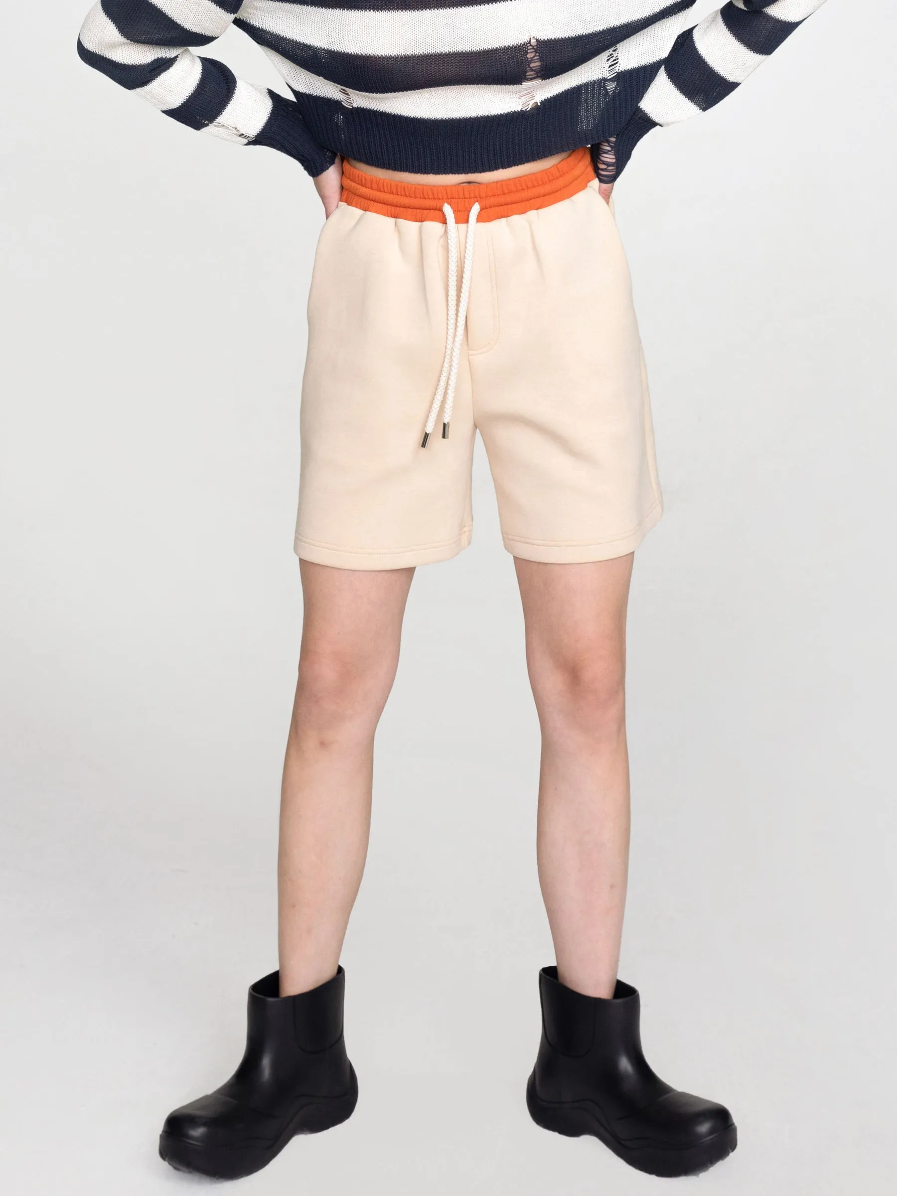 Bi-Colour Sweat Shorts sold by Cubic