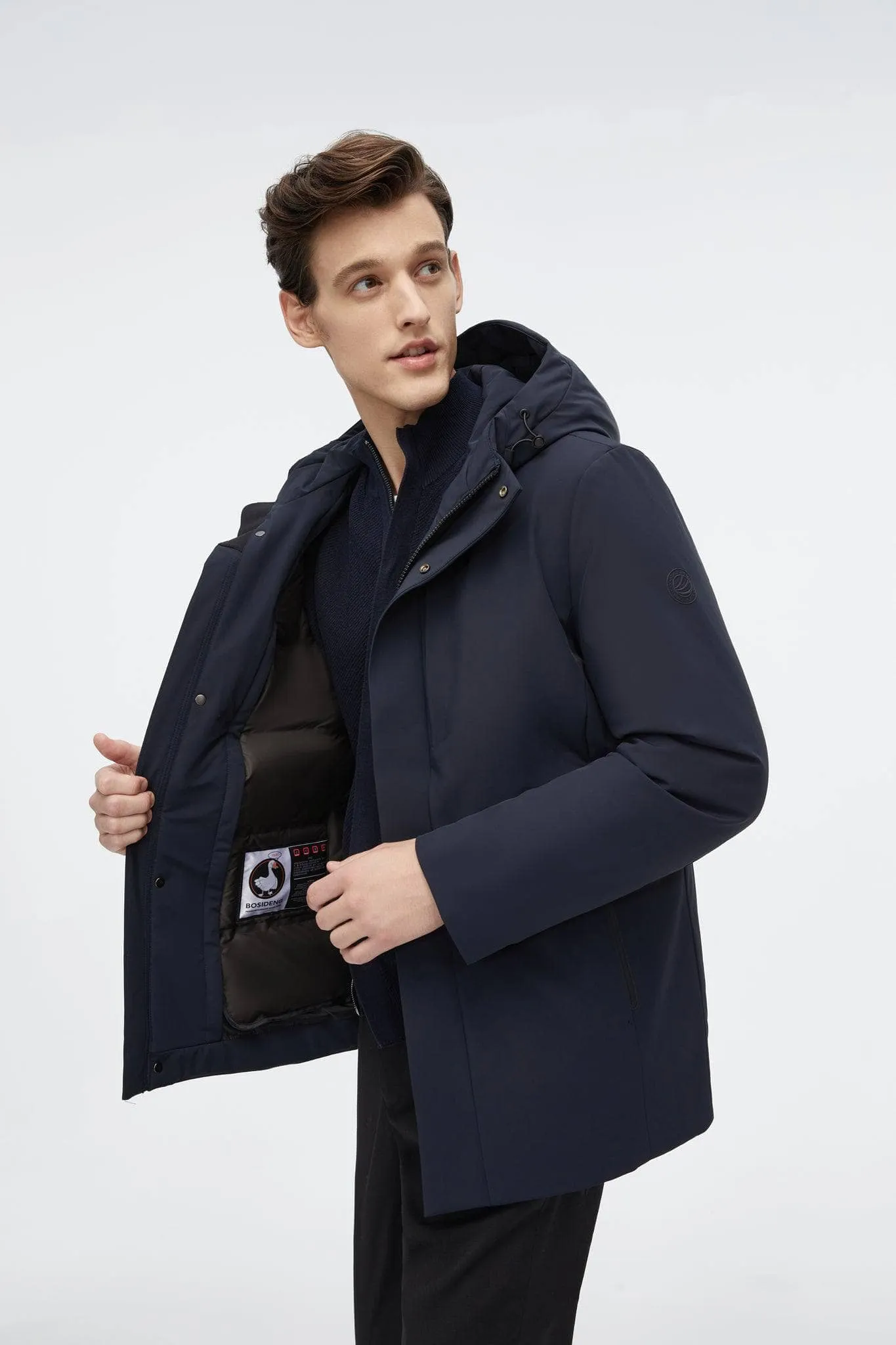 Versatile Business Goose Down Short Jacket sold by Bosideng product image thumbnail 3