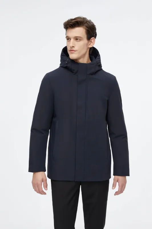 Versatile Goose Down Short Trench sold by Bosideng