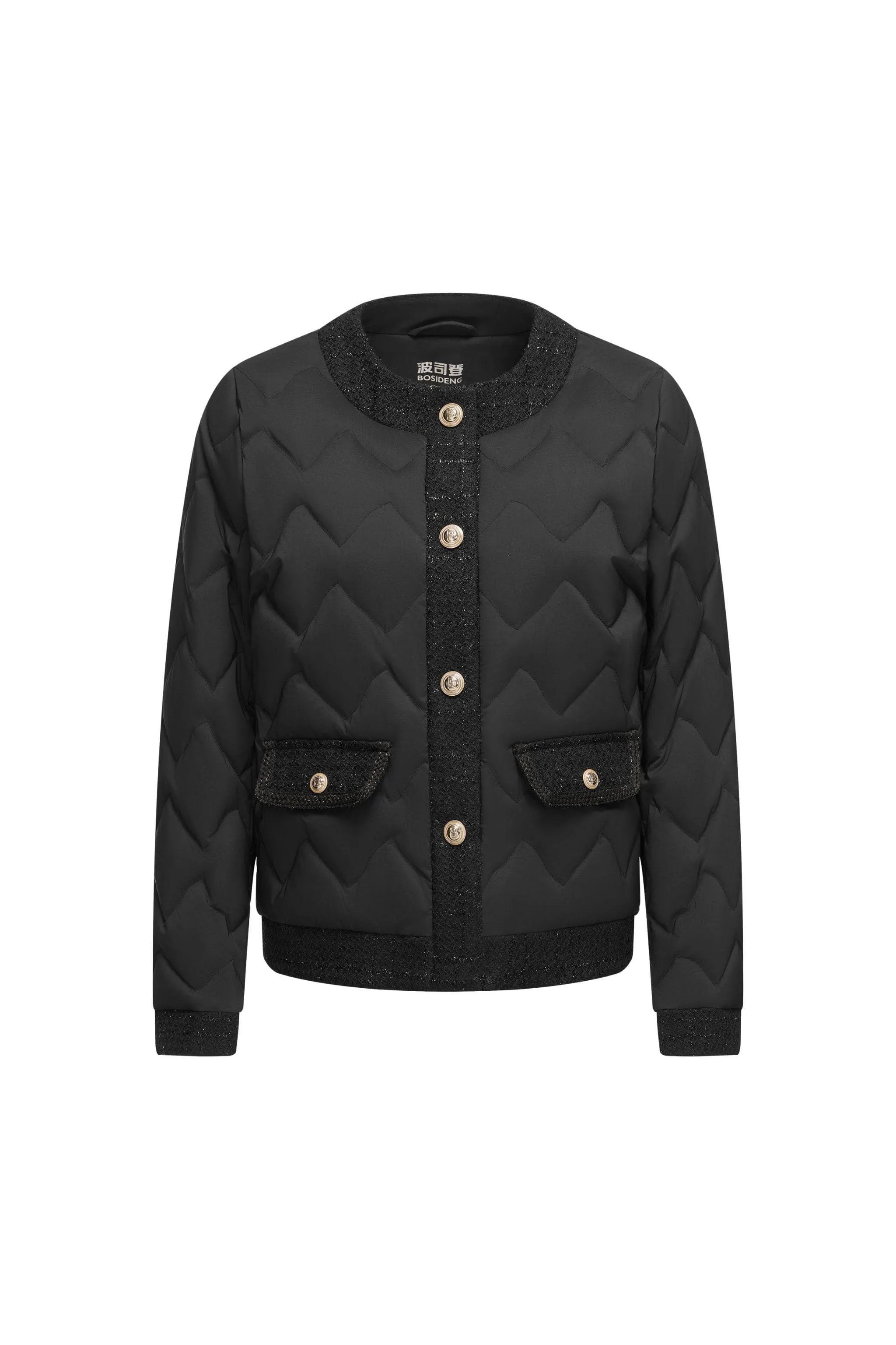 Women's Goose Down Houndstooth Jacket sold by Bosideng product image thumbnail 5