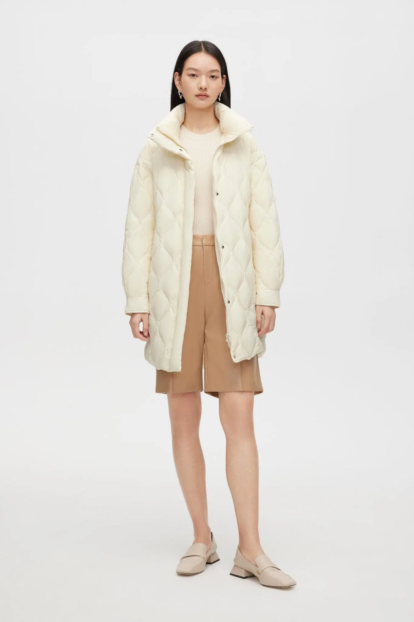 Mid-Length Down Jacket sold by Bosideng