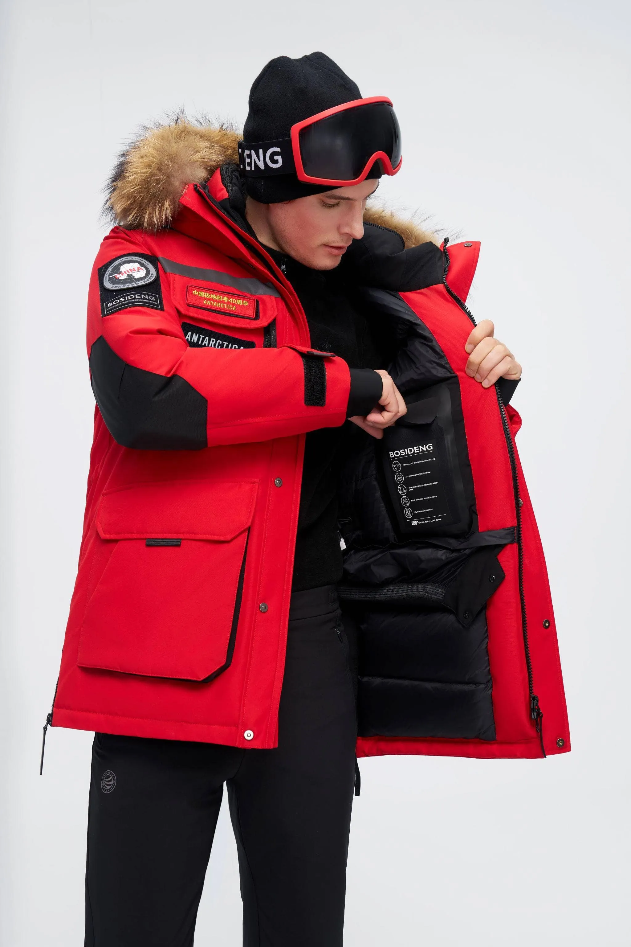 Ultimate extreme goose down Gore-Tex parka 2380 PRO sold by Bosideng product image thumbnail 3