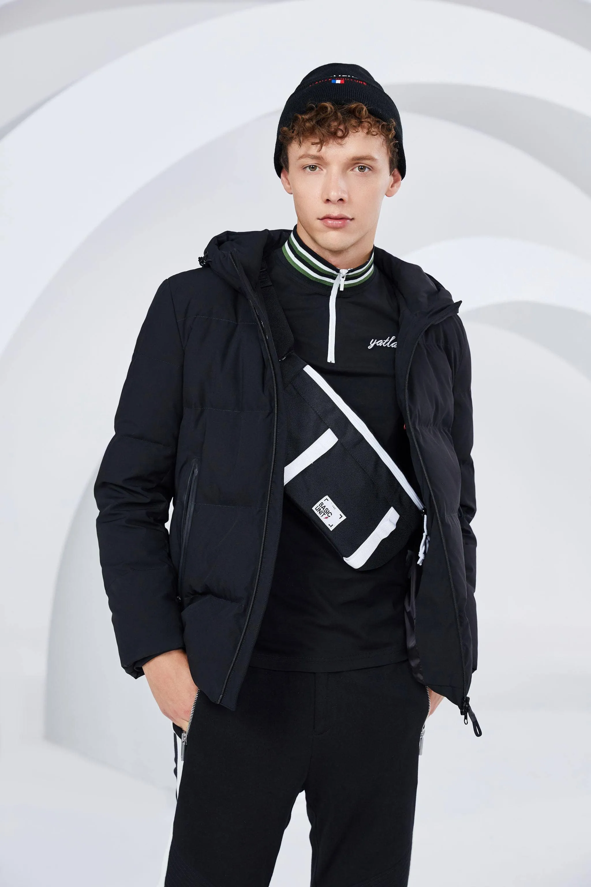 Hooded Down Jacket sold by Bosideng