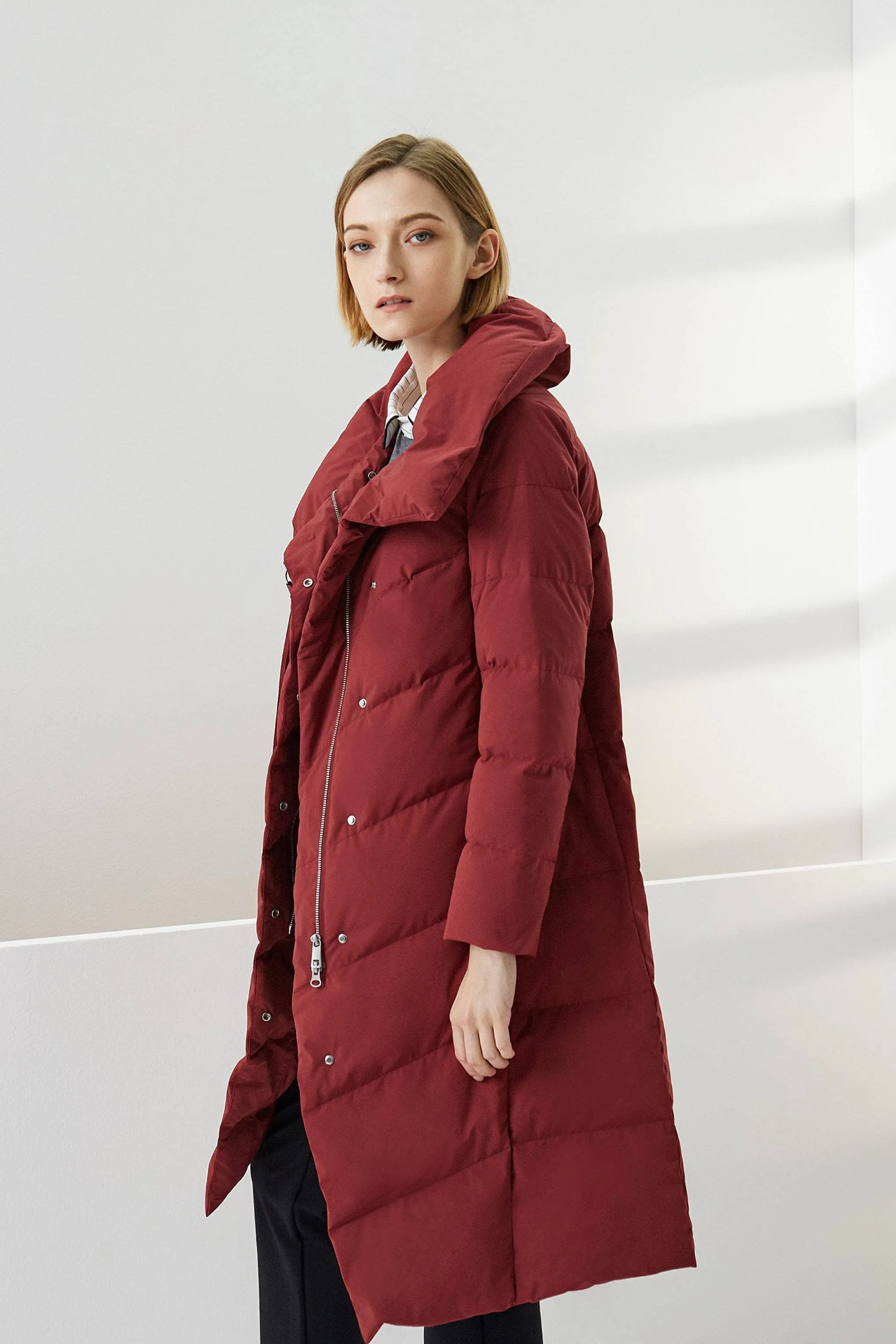 Long Lapel Goose Down Jacket sold by Bosideng product image thumbnail 3