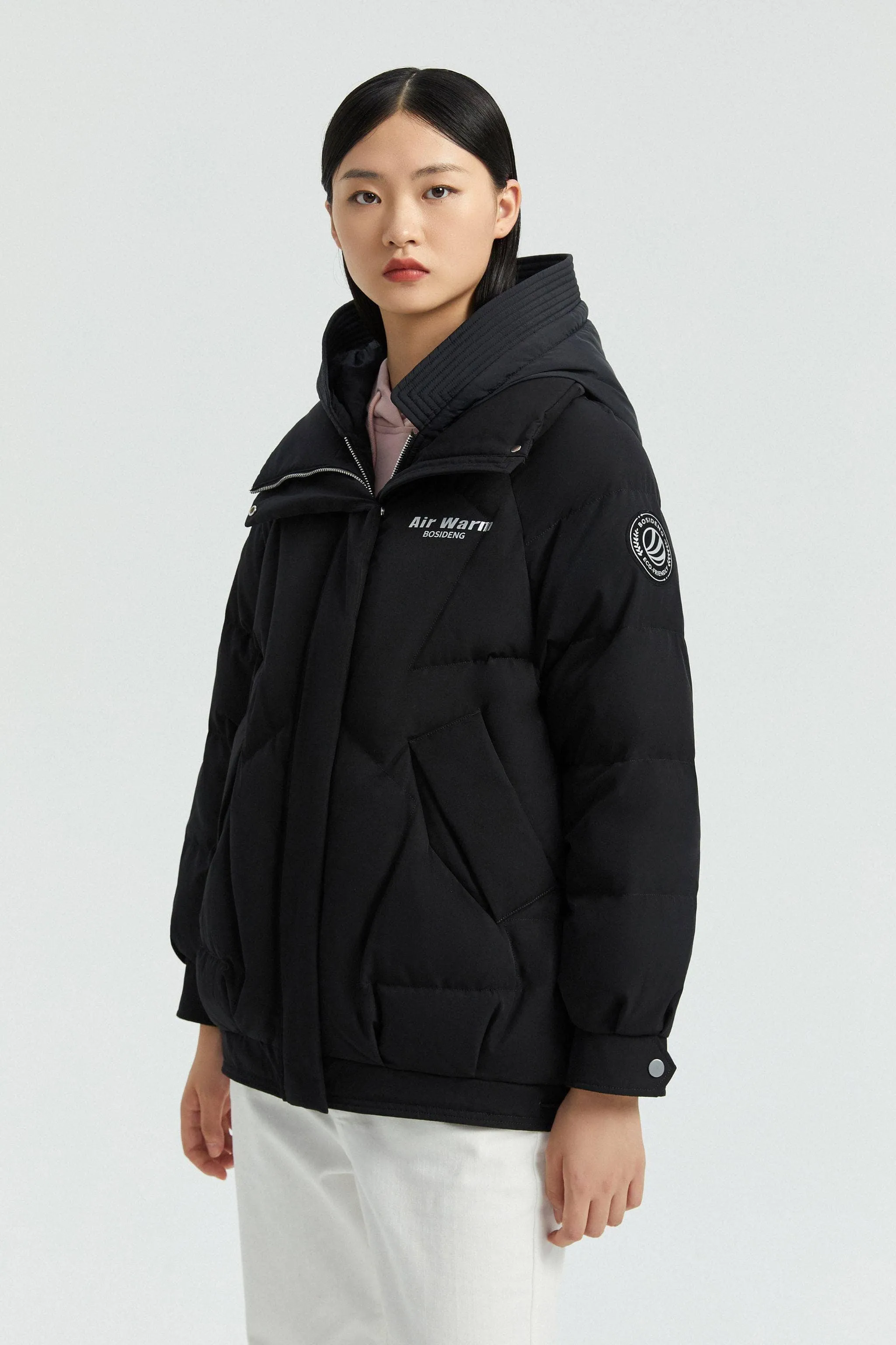 SORONA® Hooded Puffer Jacket sold by Bosideng product image thumbnail 3