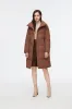 Mid-length Goose Down Jacket With Lapel sold by Bosideng