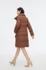 Mid-length Goose Down Jacket With Lapel sold by Bosideng