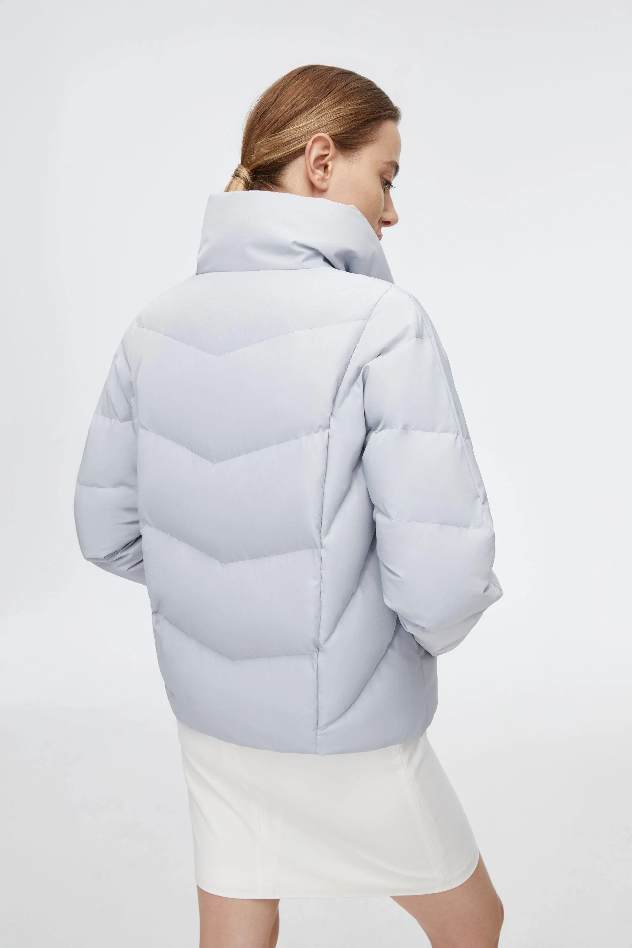 Short Goose Down Jacket With Lapel sold by Bosideng product image thumbnail 3