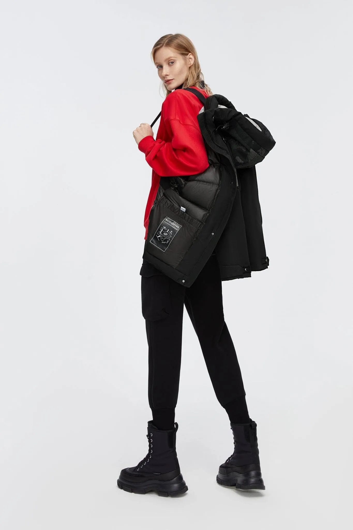 Extreme Women's Goose Down Parka sold by Bosideng product image thumbnail 4