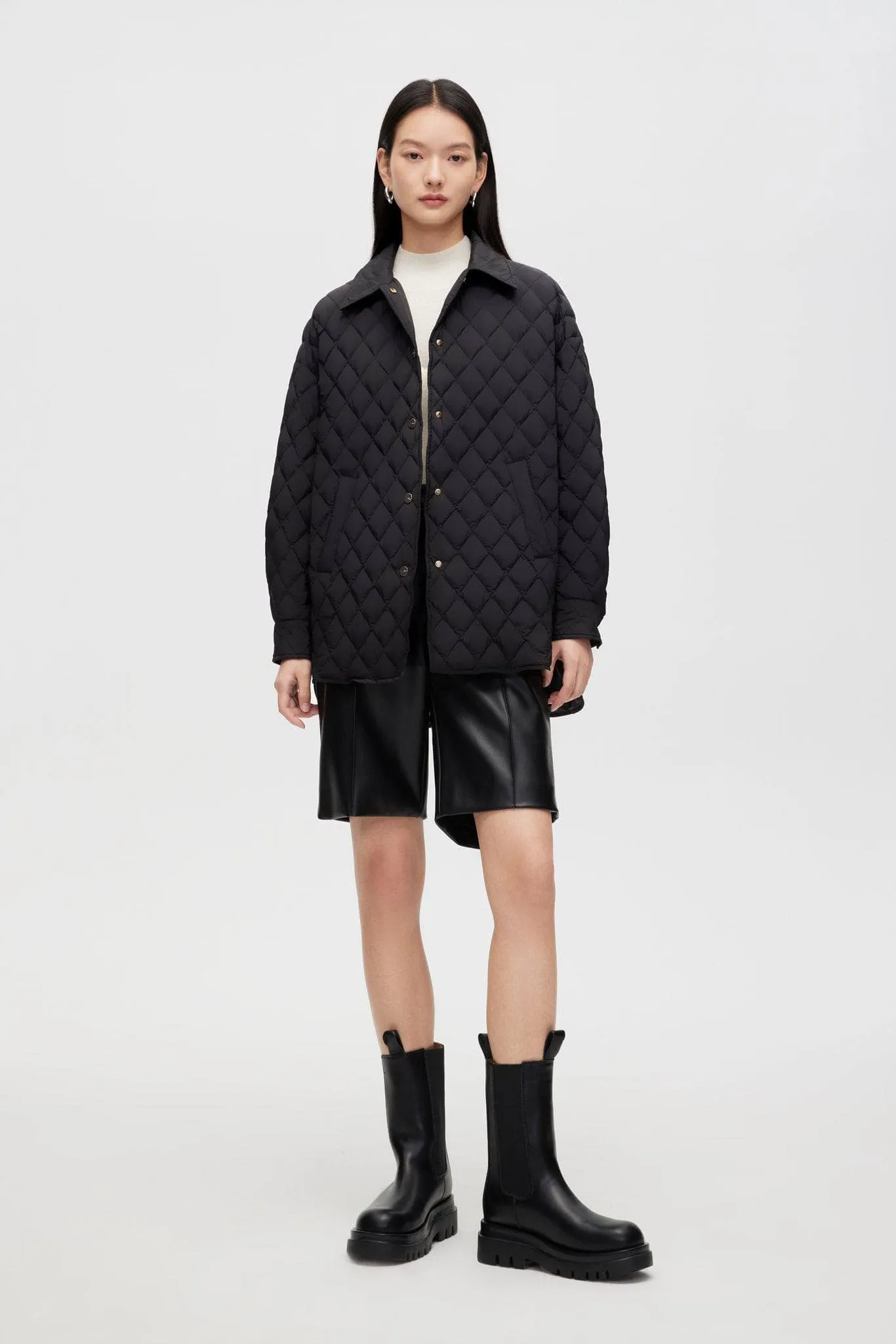 Diamond Quilted Down Jacket sold by Bosideng product image thumbnail 5