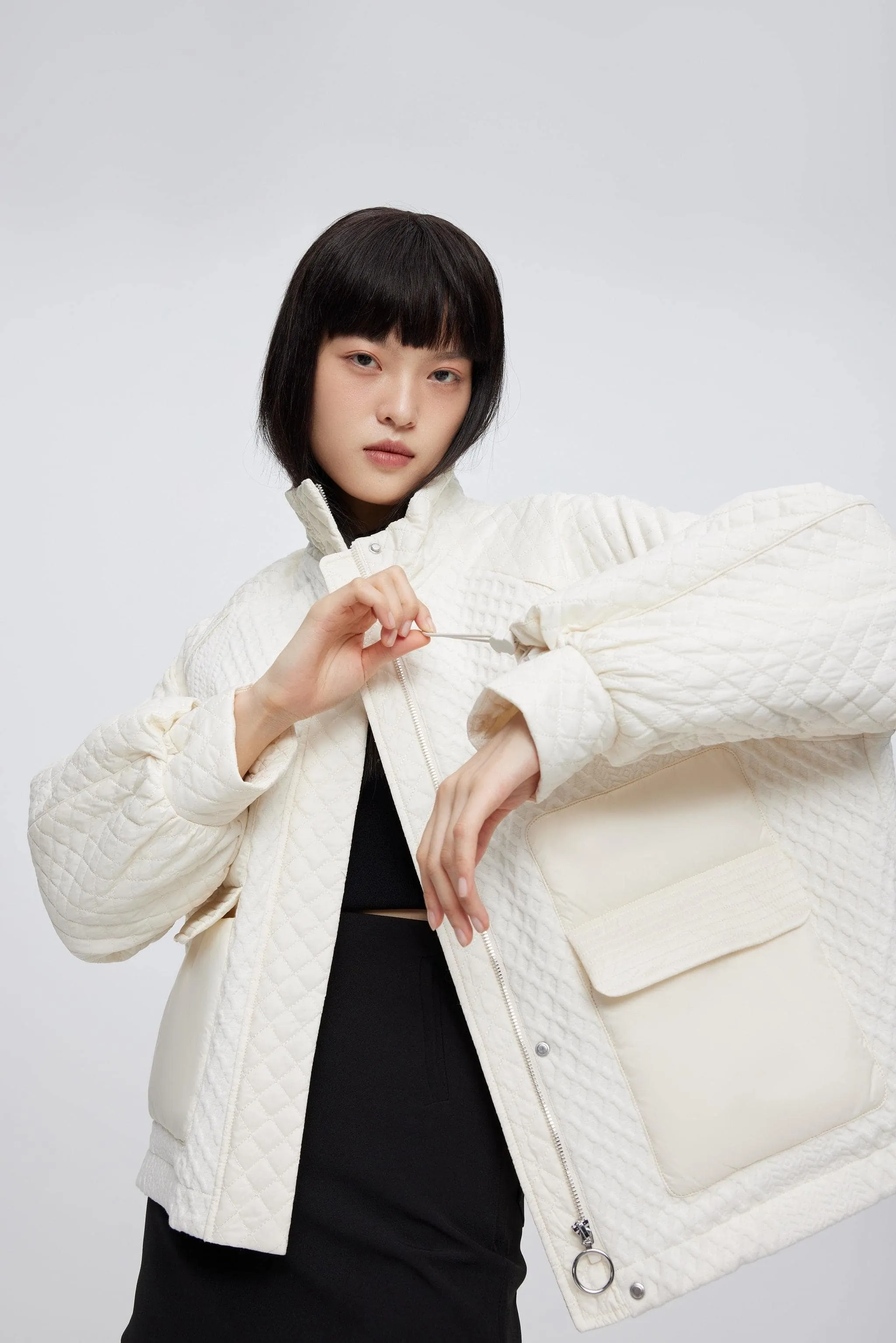 Artist Quilting Jacket sold by Bosideng