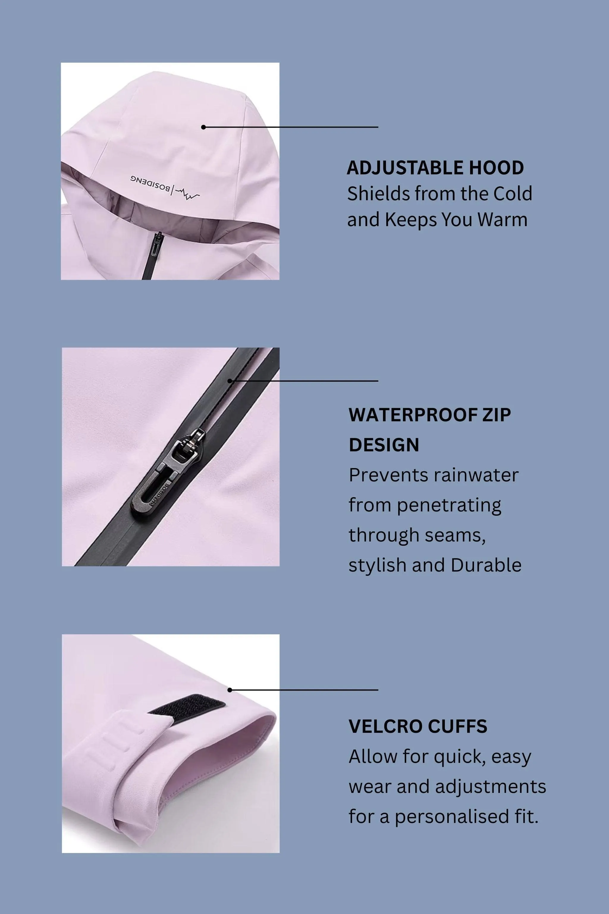 Goose Down Hoody Windstopper 2400 sold by Bosideng product image thumbnail 5