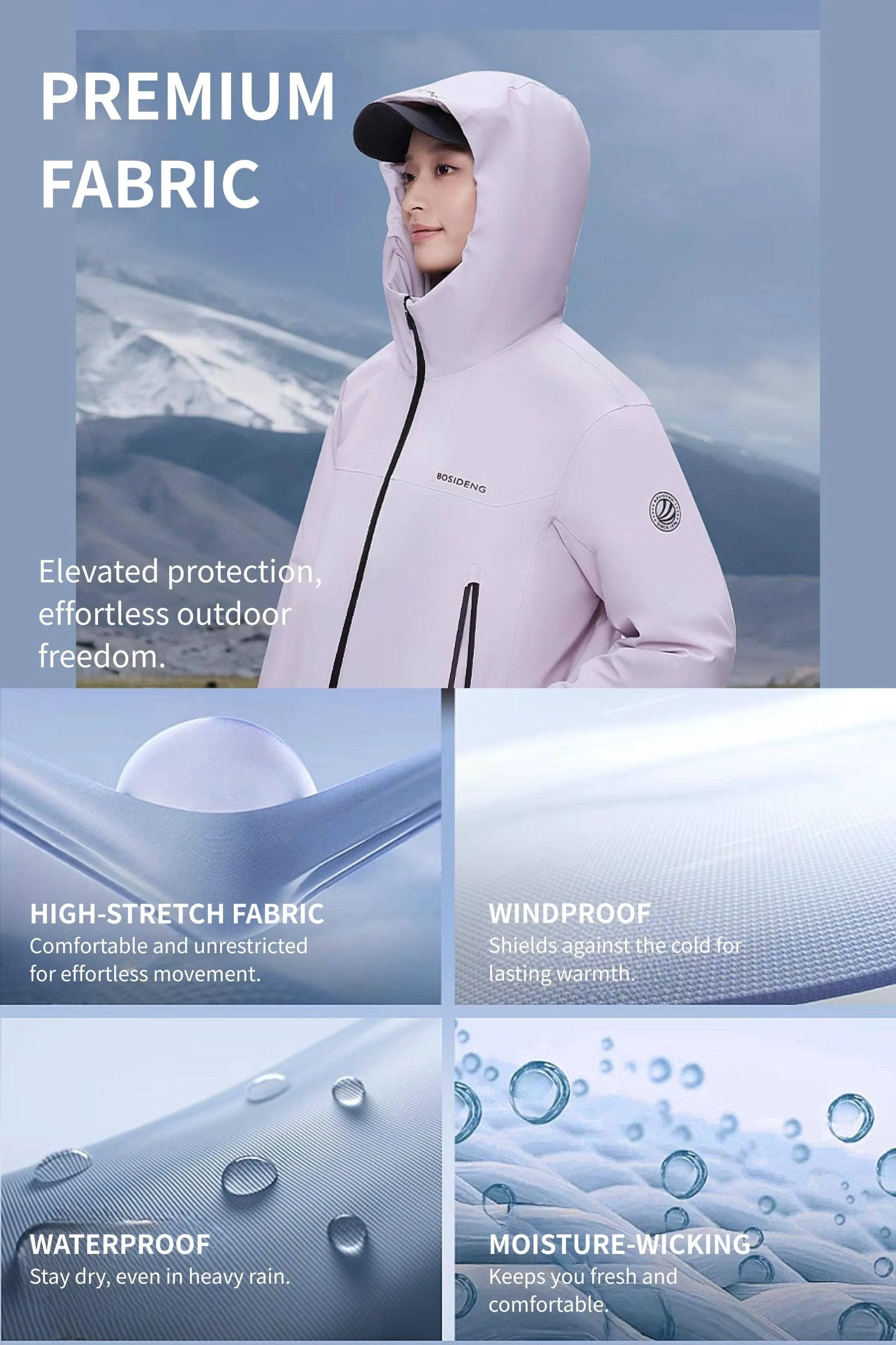 Goose Down Hoody Windstopper 2400 sold by Bosideng product image thumbnail 4