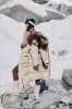 Classic Extreme Full Length Goose Down Parka Fur Hood sold by Bosideng
