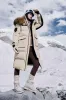 Classic Extreme Full Length Goose Down Parka Fur Hood sold by Bosideng