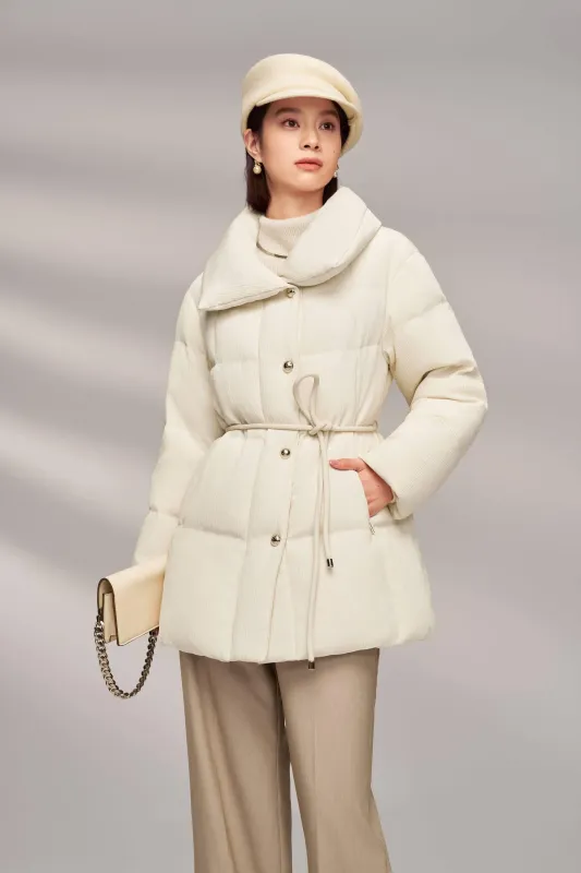 Women's Goose Down Trench 4314 sold by Bosideng