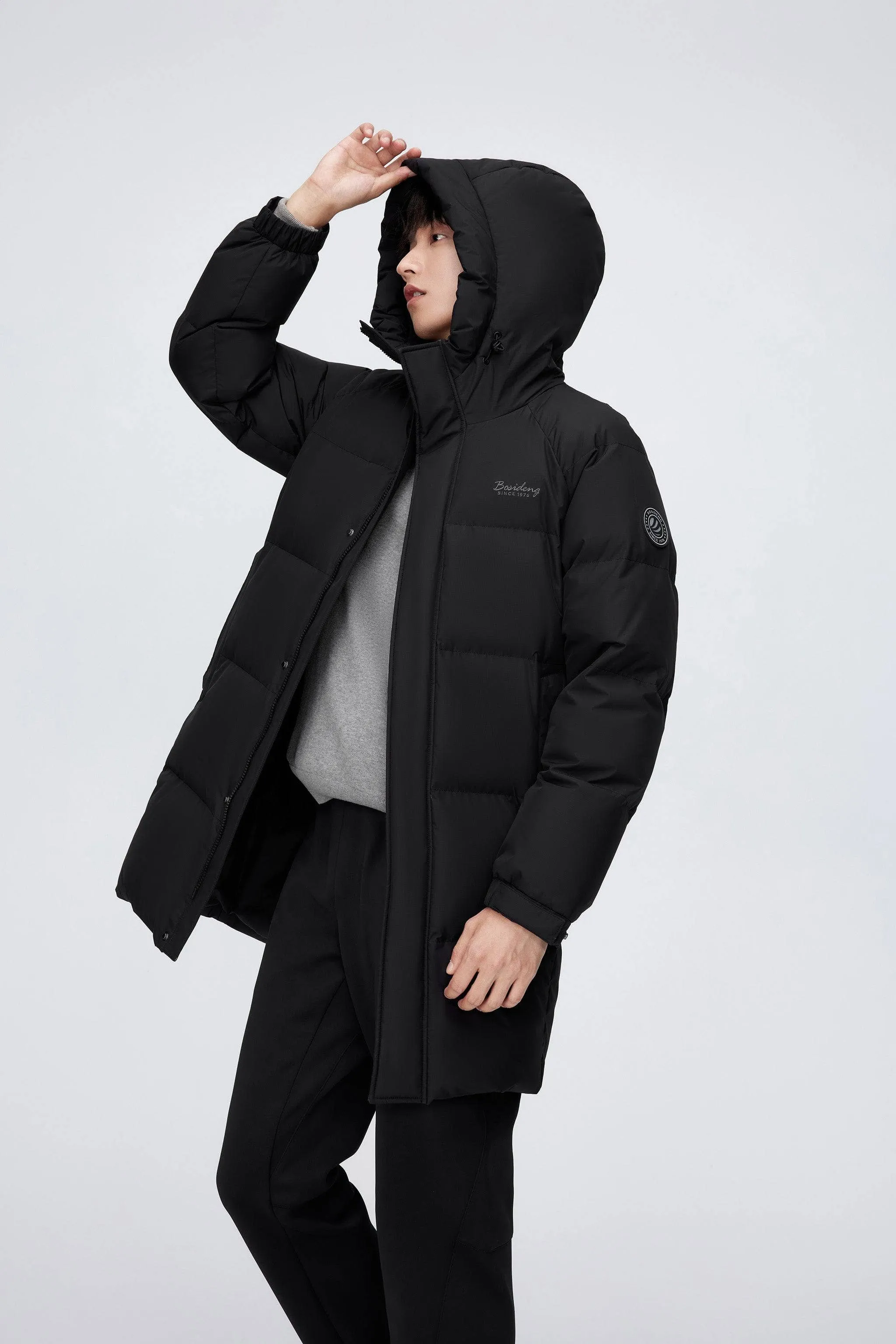 Men's Long Down Coat With Hood 5229 sold by Bosideng product image thumbnail 3