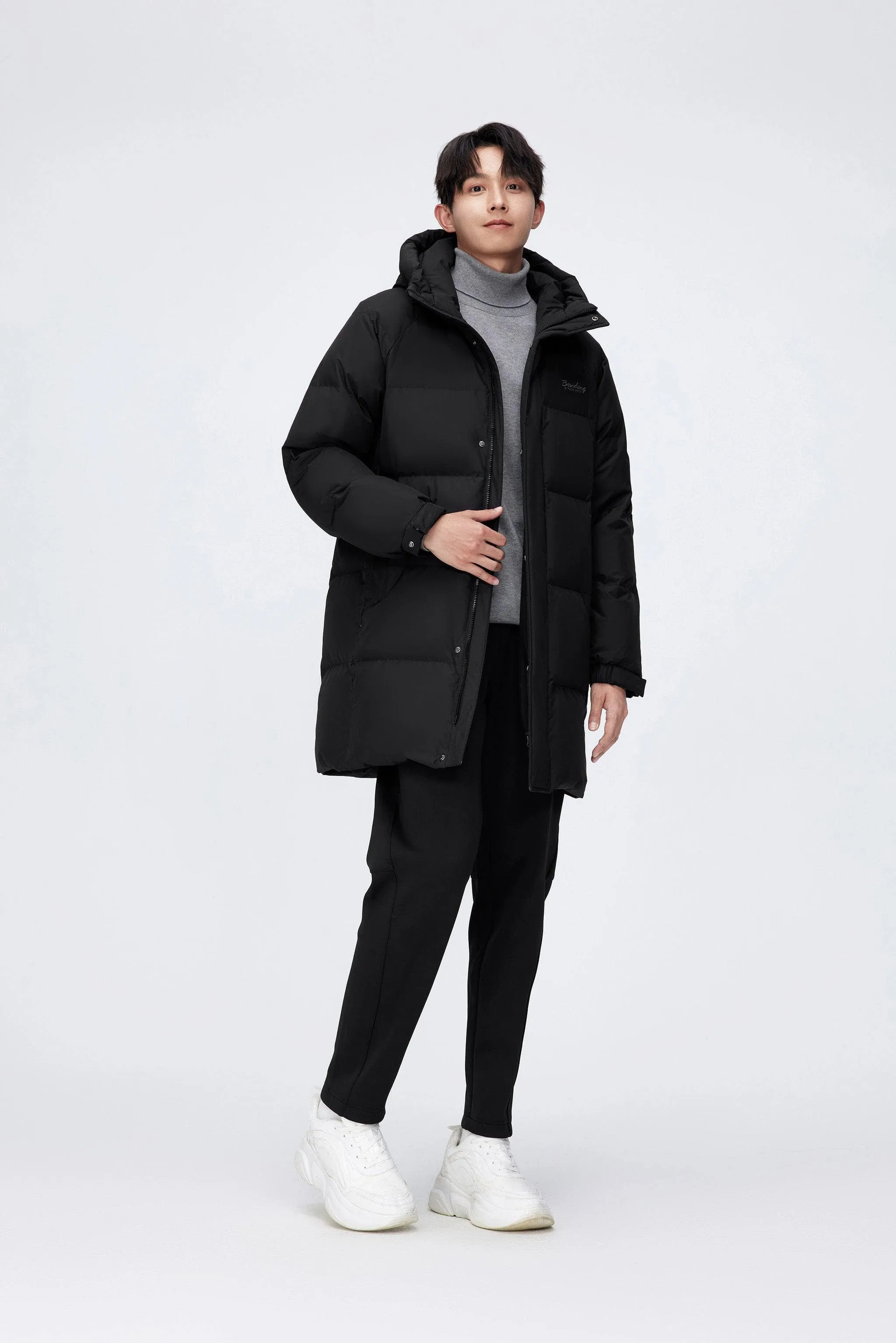 Men's Long Down Coat With Hood 5229 sold by Bosideng product image thumbnail 4