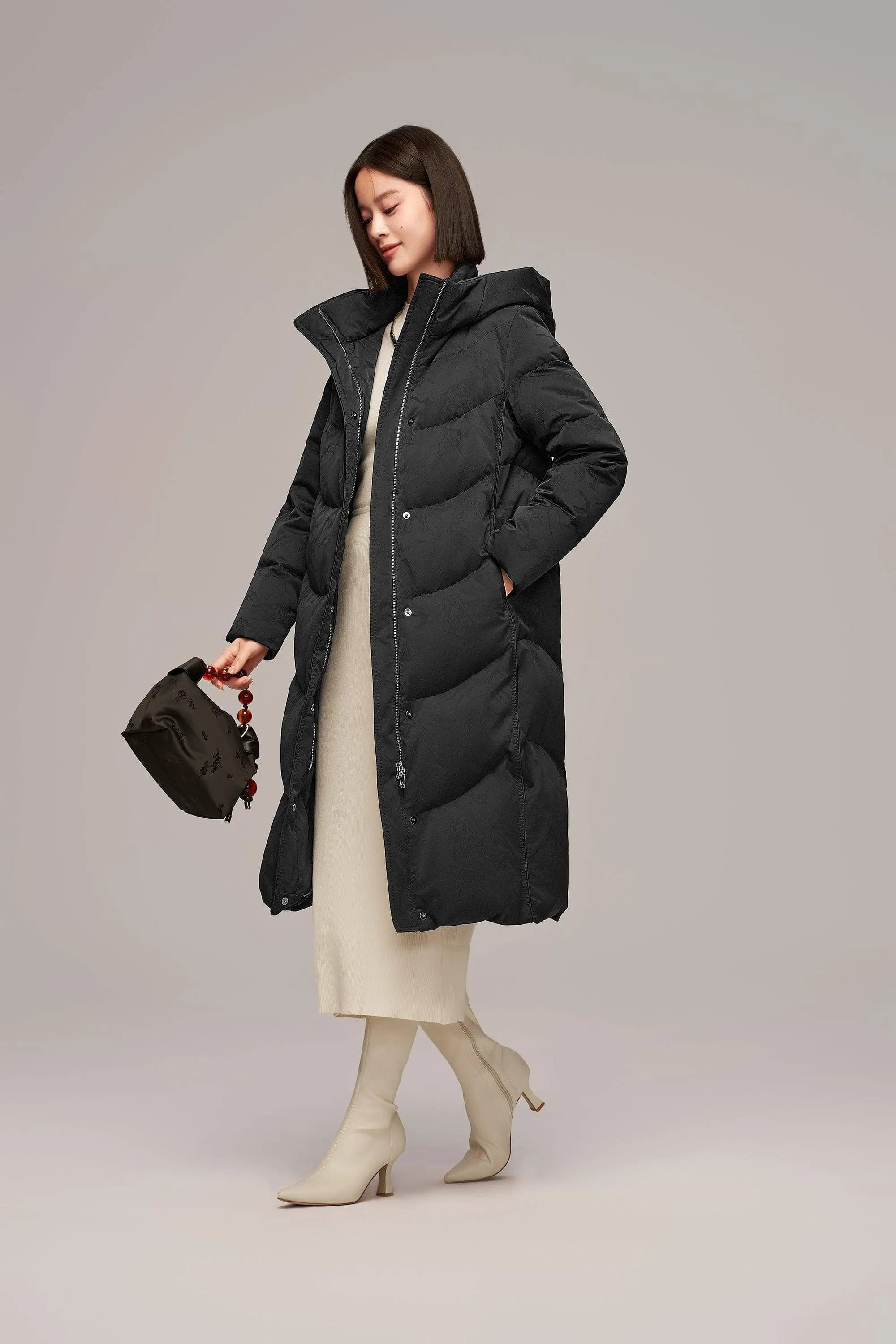 Eastern Aesthetic Women's Goose Down Coat sold by Bosideng product image thumbnail 3