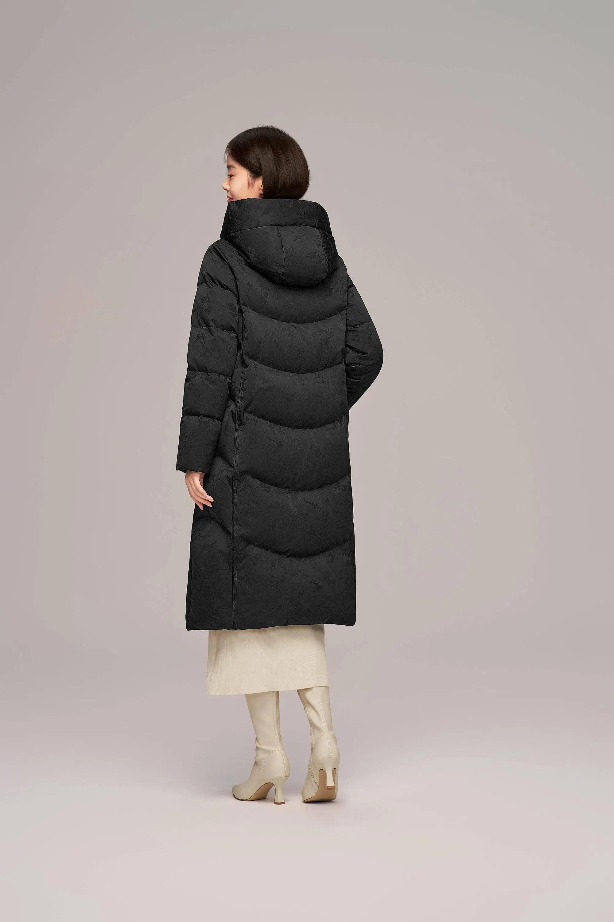 Eastern Aesthetic Women's Goose Down Coat sold by Bosideng product image thumbnail 4