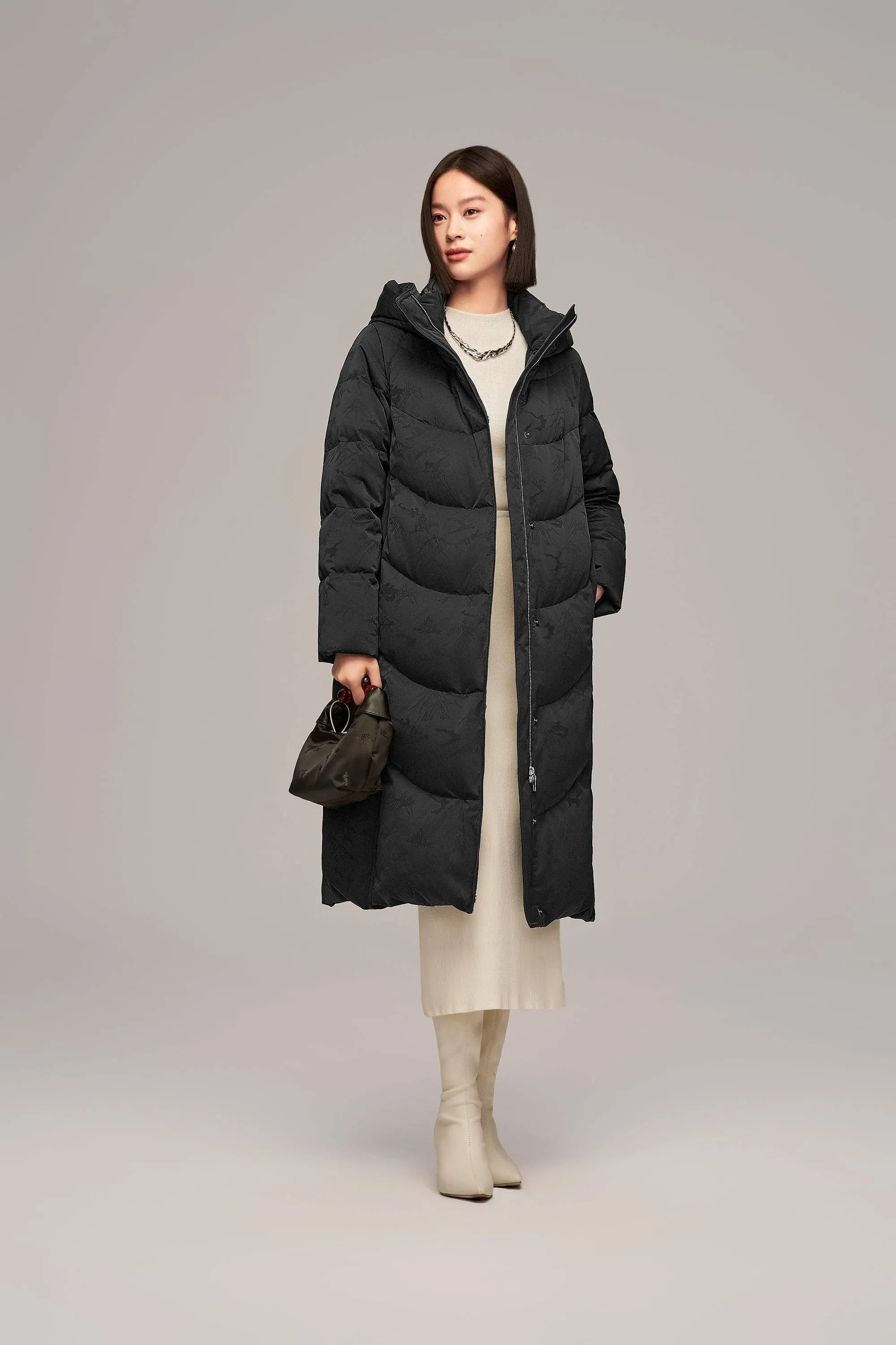 Eastern Aesthetic Women's Goose Down Coat sold by Bosideng product image thumbnail 2