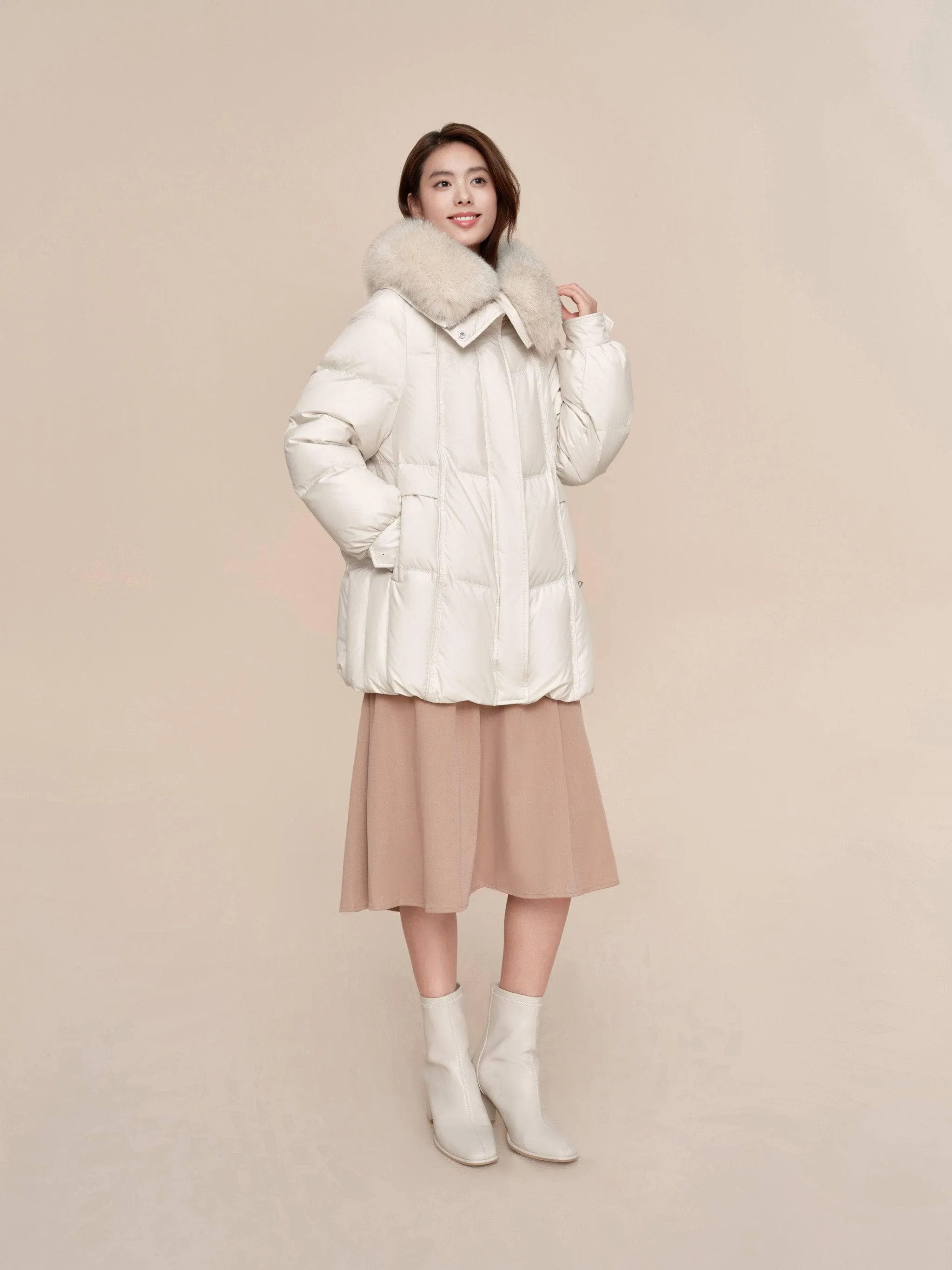 Women's Middle Length Down Coat 5186 sold by Bosideng product image thumbnail 3