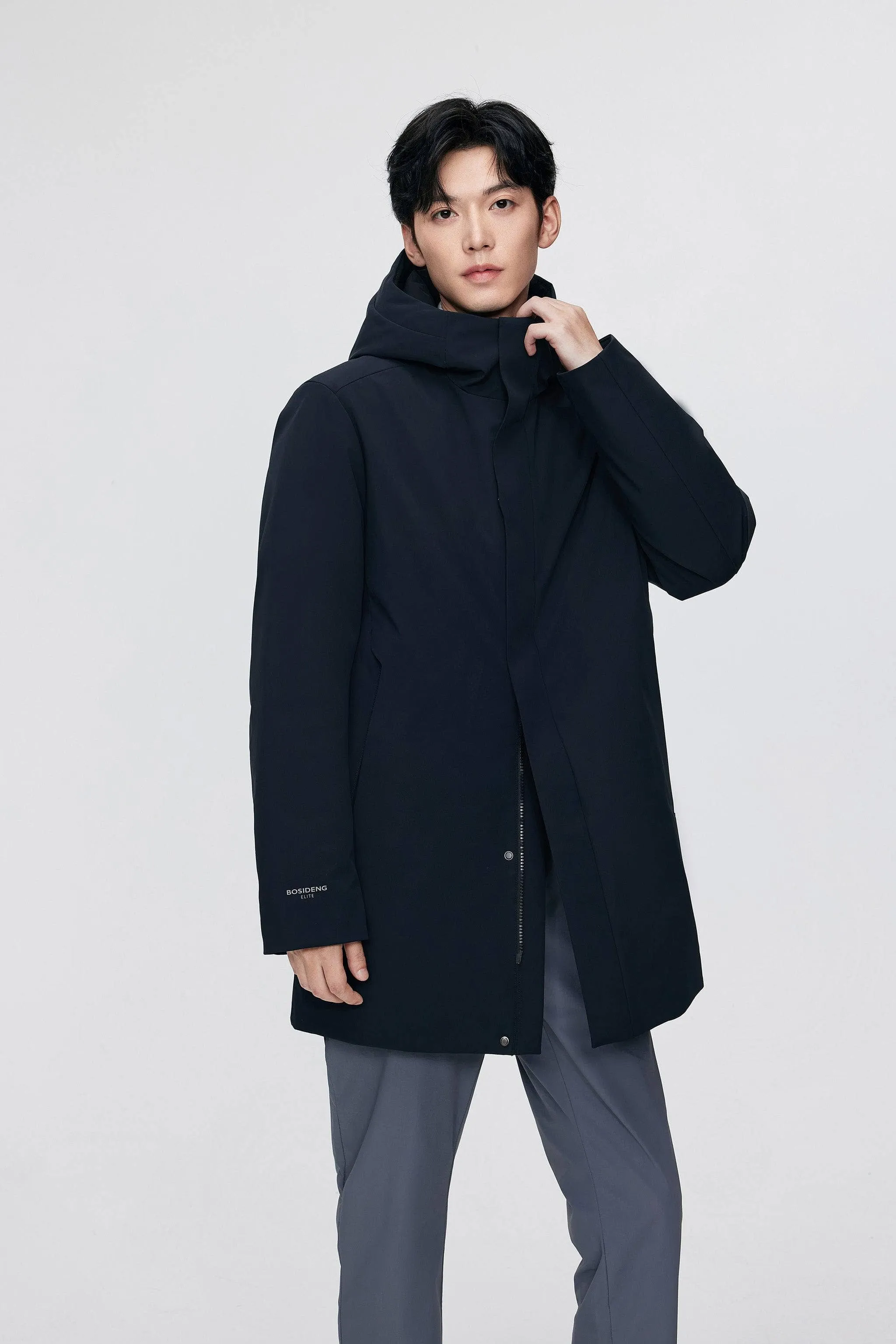 Men's Middle Length Goose Down Coat sold by Bosideng product image thumbnail 2