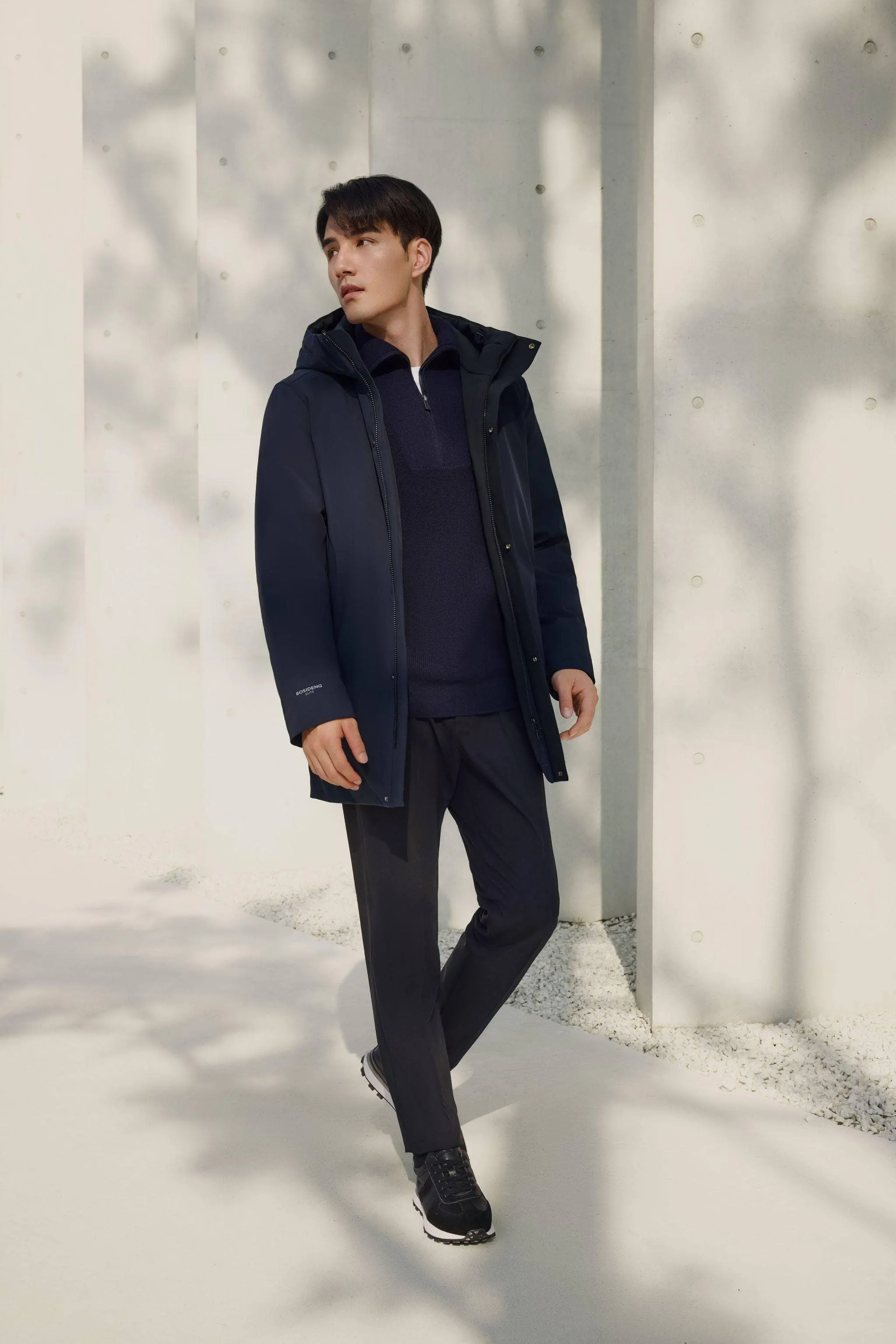 Men's Middle Length Goose Down Coat sold by Bosideng product image thumbnail 3