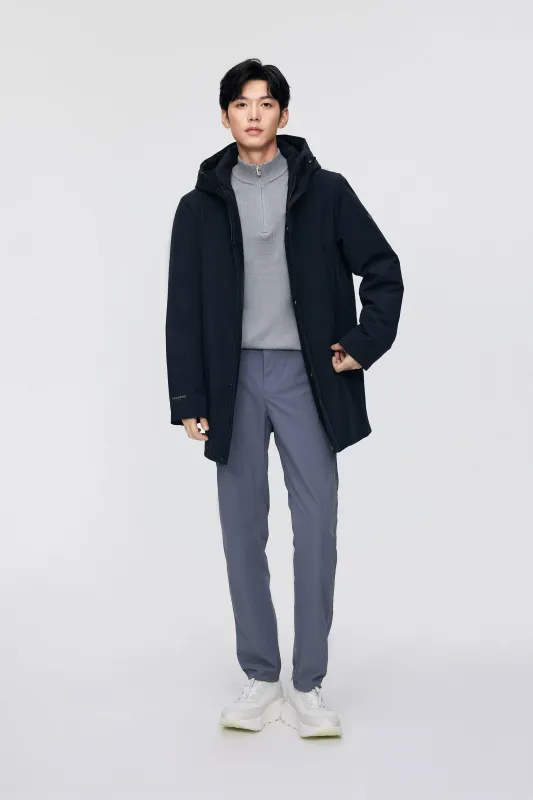 Men's Middle Length Goose Down Coat sold by Bosideng