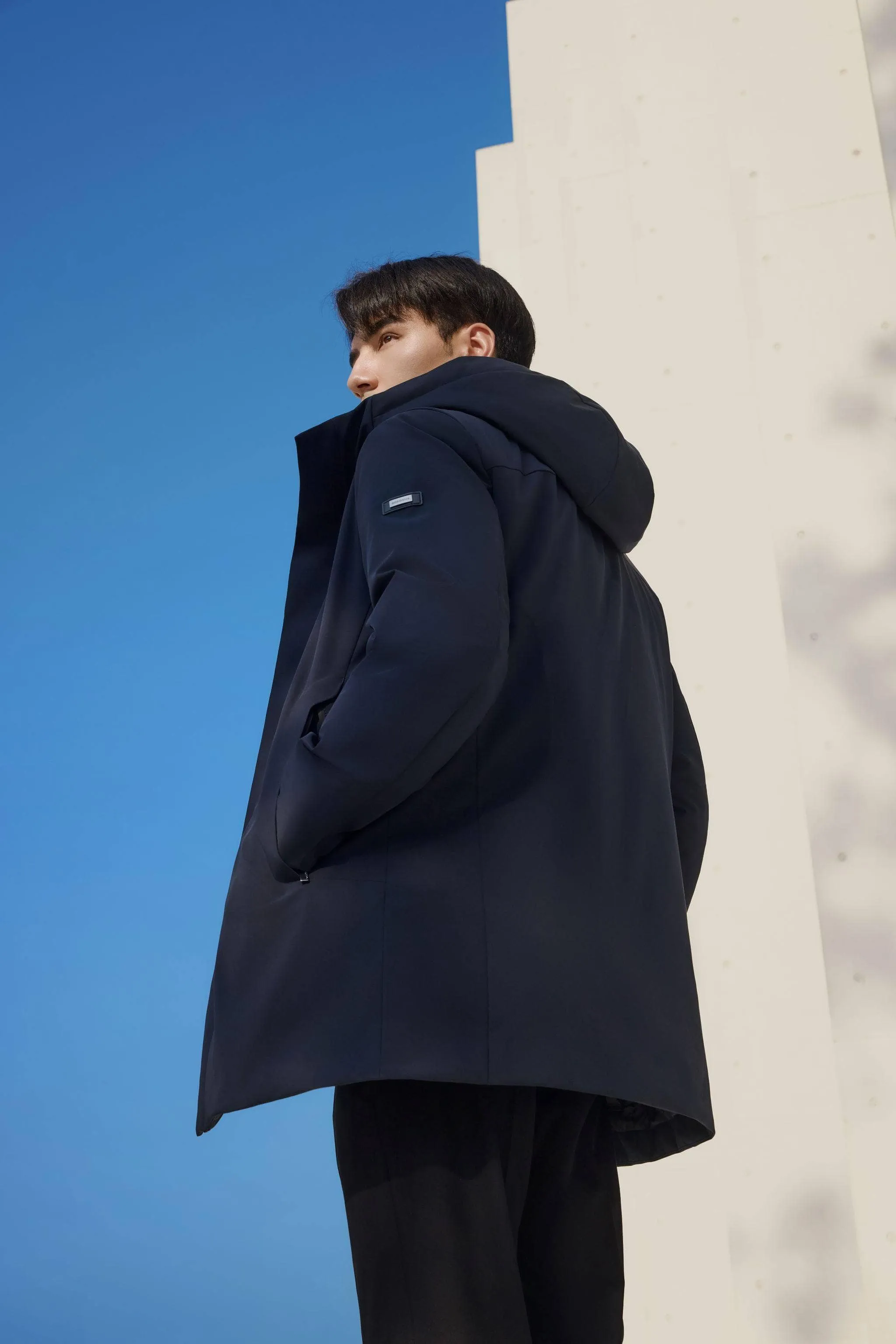 Men's Middle Length Goose Down Coat sold by Bosideng product image thumbnail 5