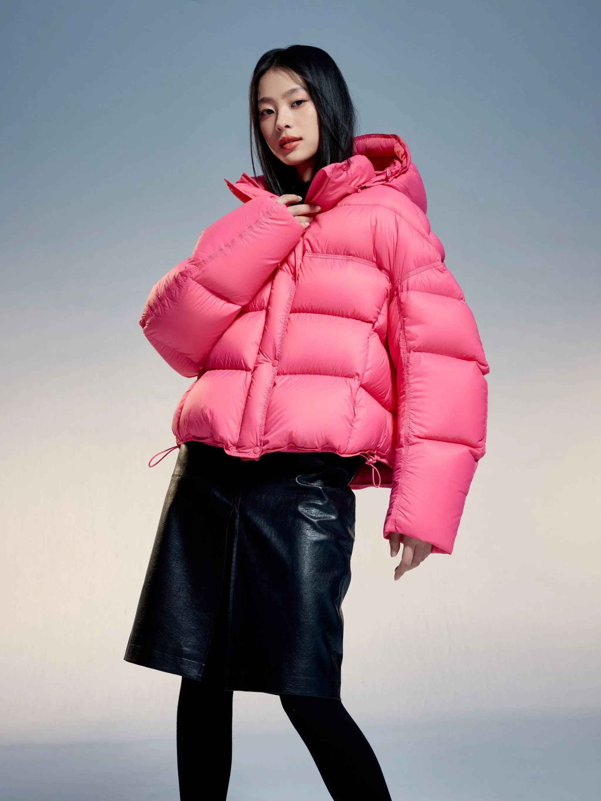 Adjustable Puffer With Detachable Hood sold by Bosideng