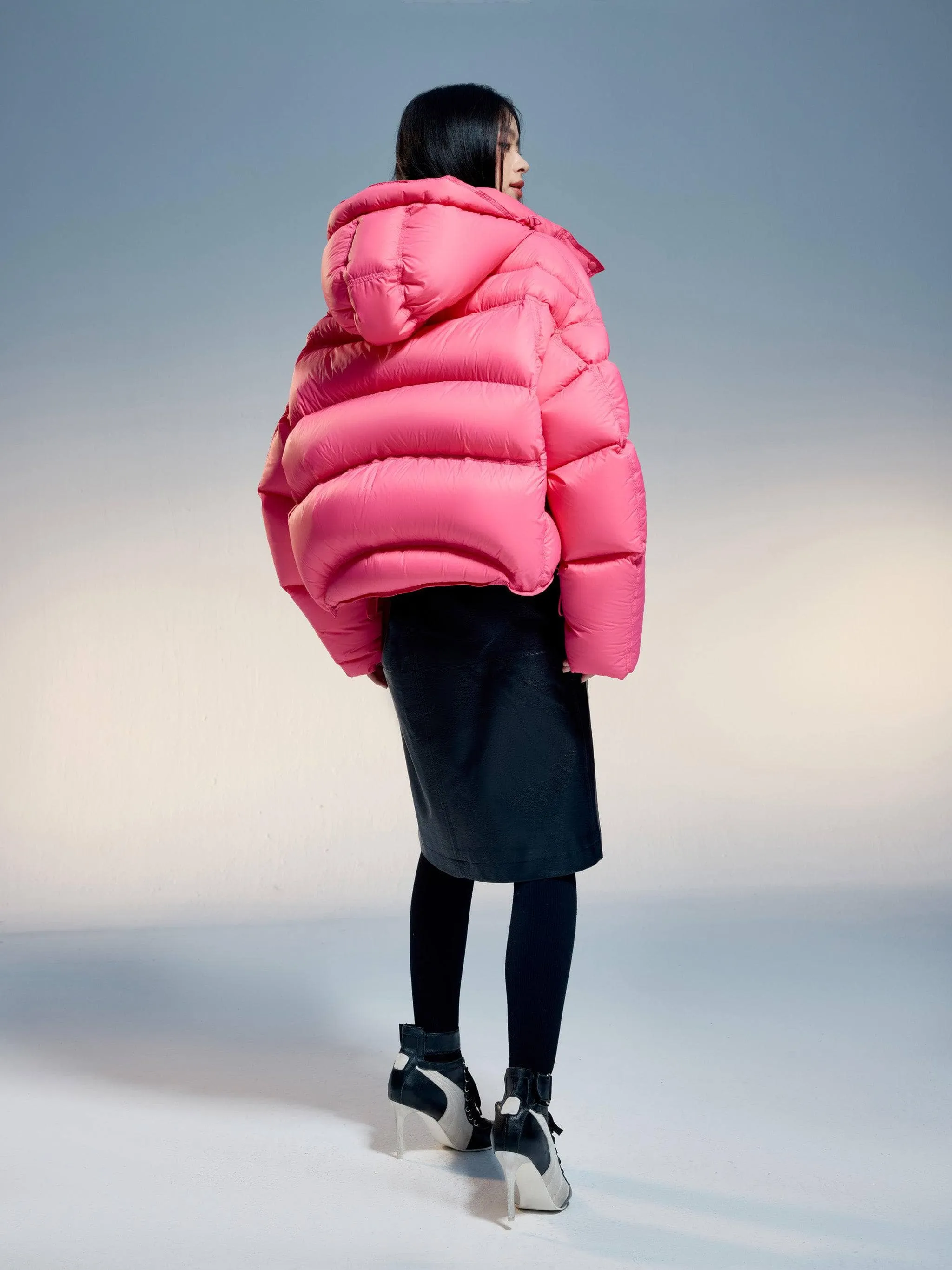 Adjustable Puffer With Detachable Hood sold by Bosideng product image thumbnail 4