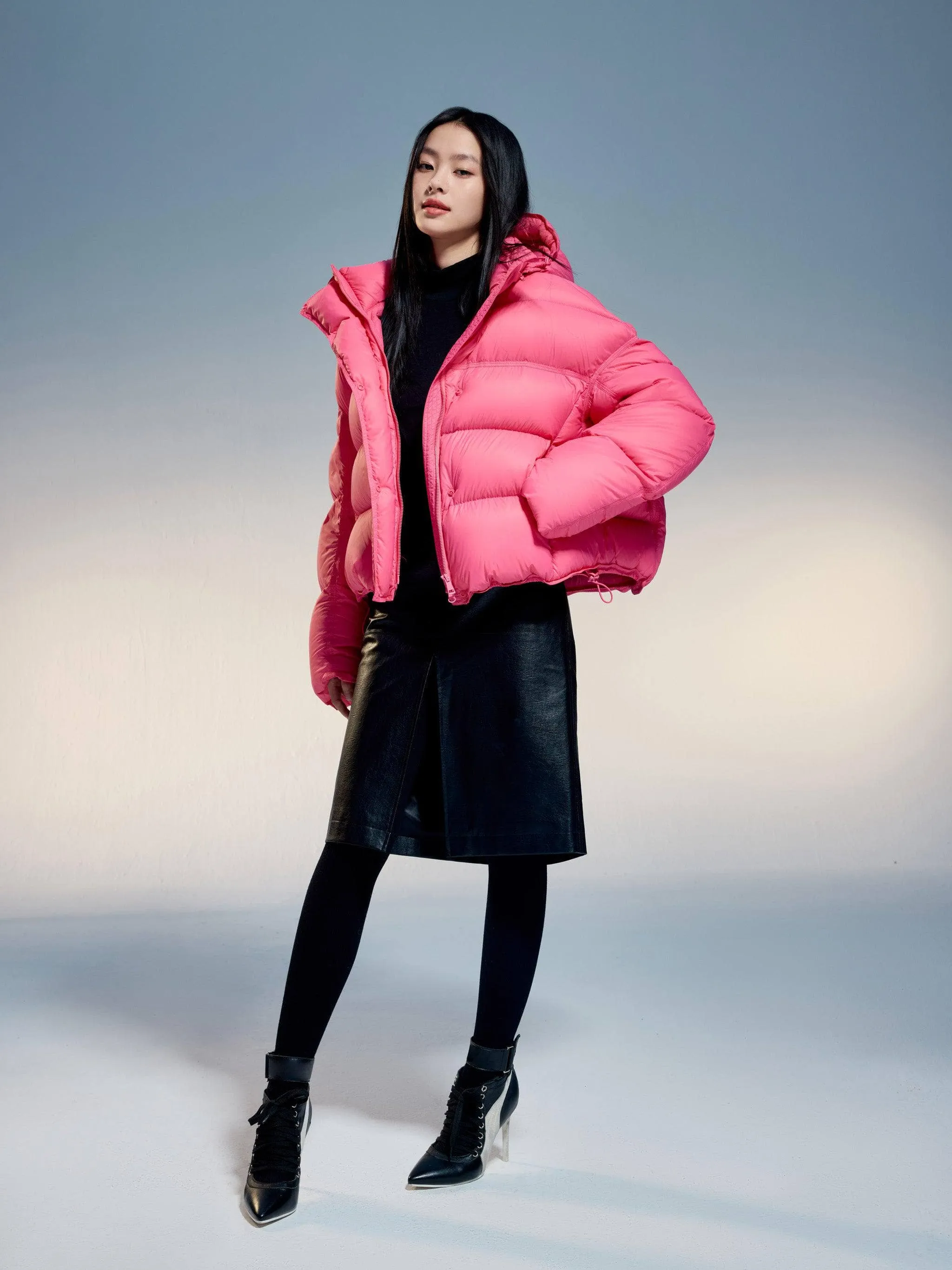 Adjustable Puffer With Detachable Hood sold by Bosideng product image thumbnail 3