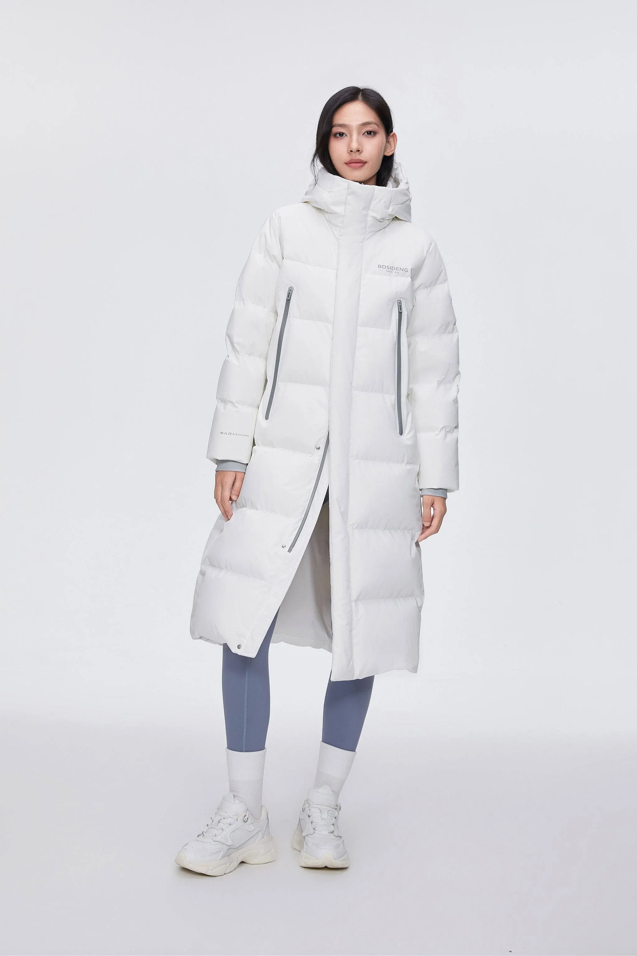 Full Length Sporty Style Hoody Down Coat sold by Bosideng product image thumbnail 4