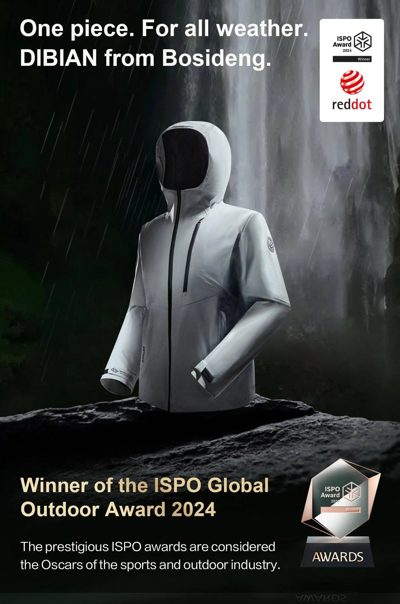 DIBIAN Detach 3 in 1 Goose Down Jacket sold by Bosideng product image thumbnail 5